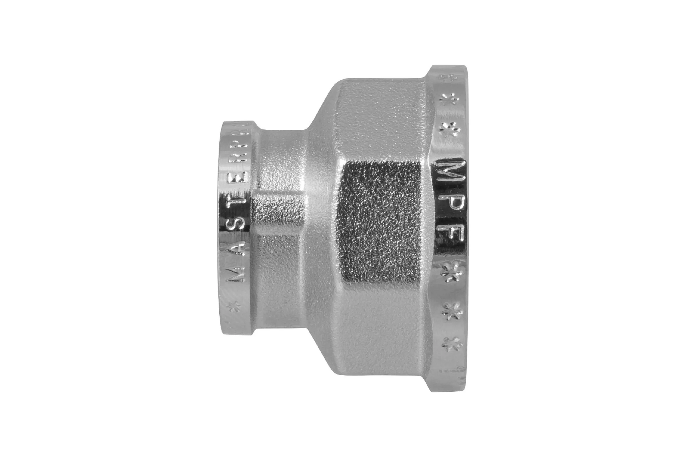 Муфта переходная MPF 1" х 1/2" латунная никелированная внутренняя резьба ИС.072151