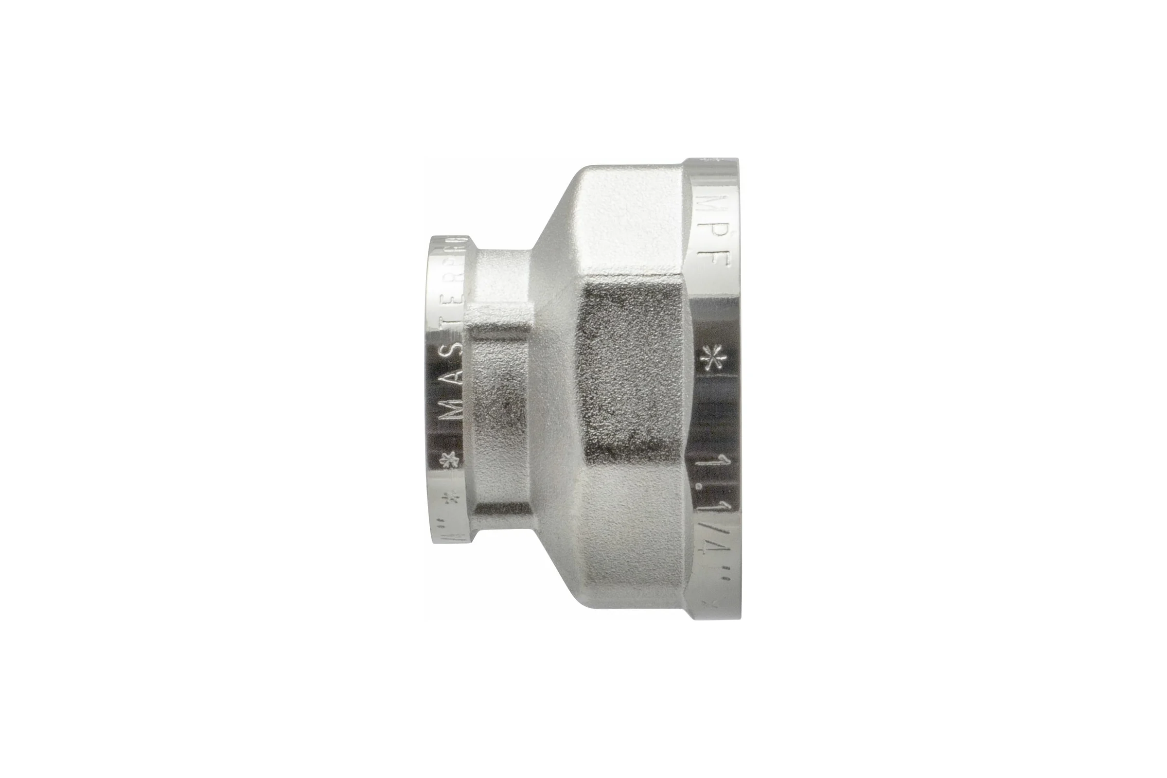 Муфта переходная MPF 1.1/4" х 3/4" латунная никелированная внутренняя резьба ИС.072154