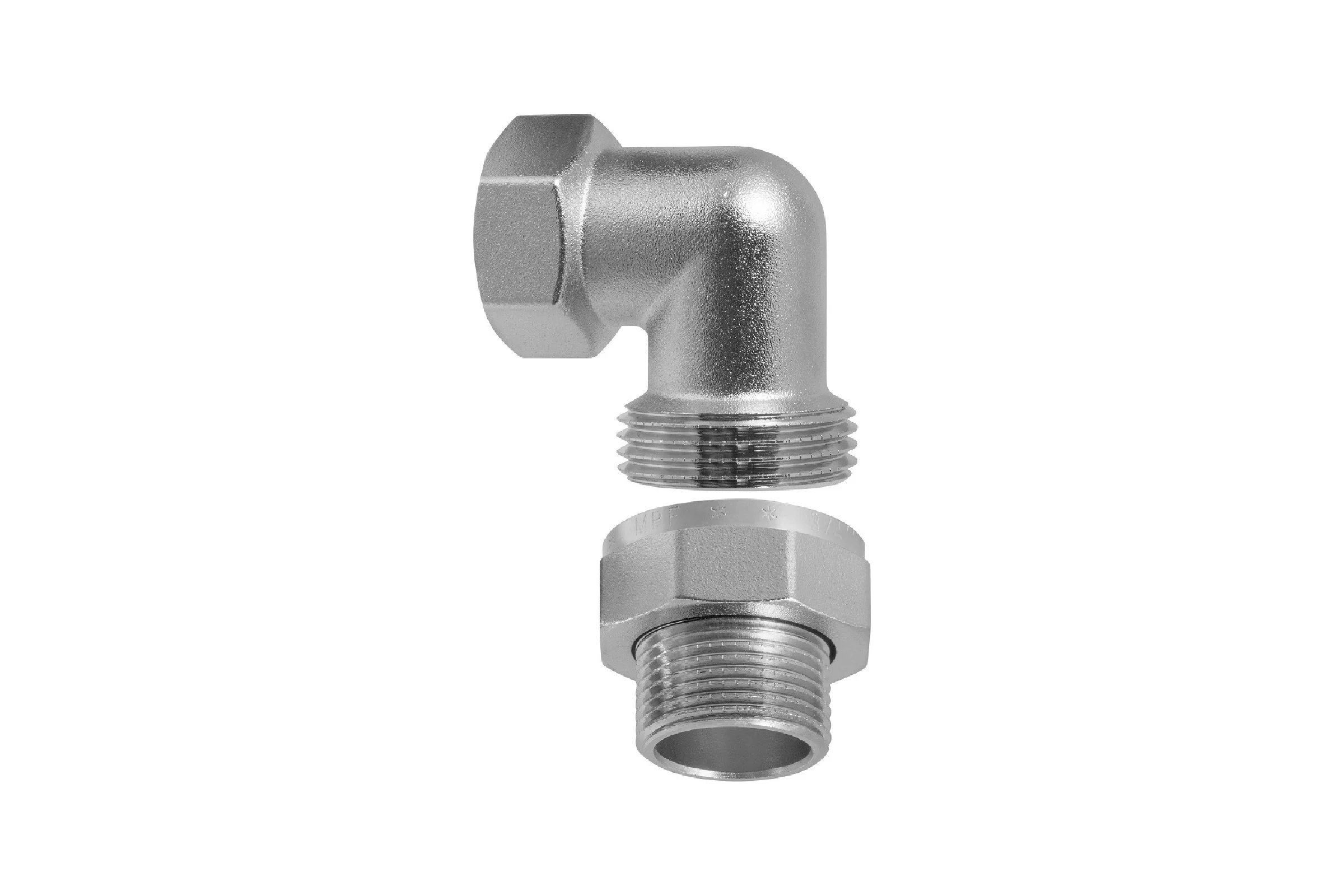 Американка угловая MPF 3/4" сгон угловой внутренняя-наружная резьба ИС.072274