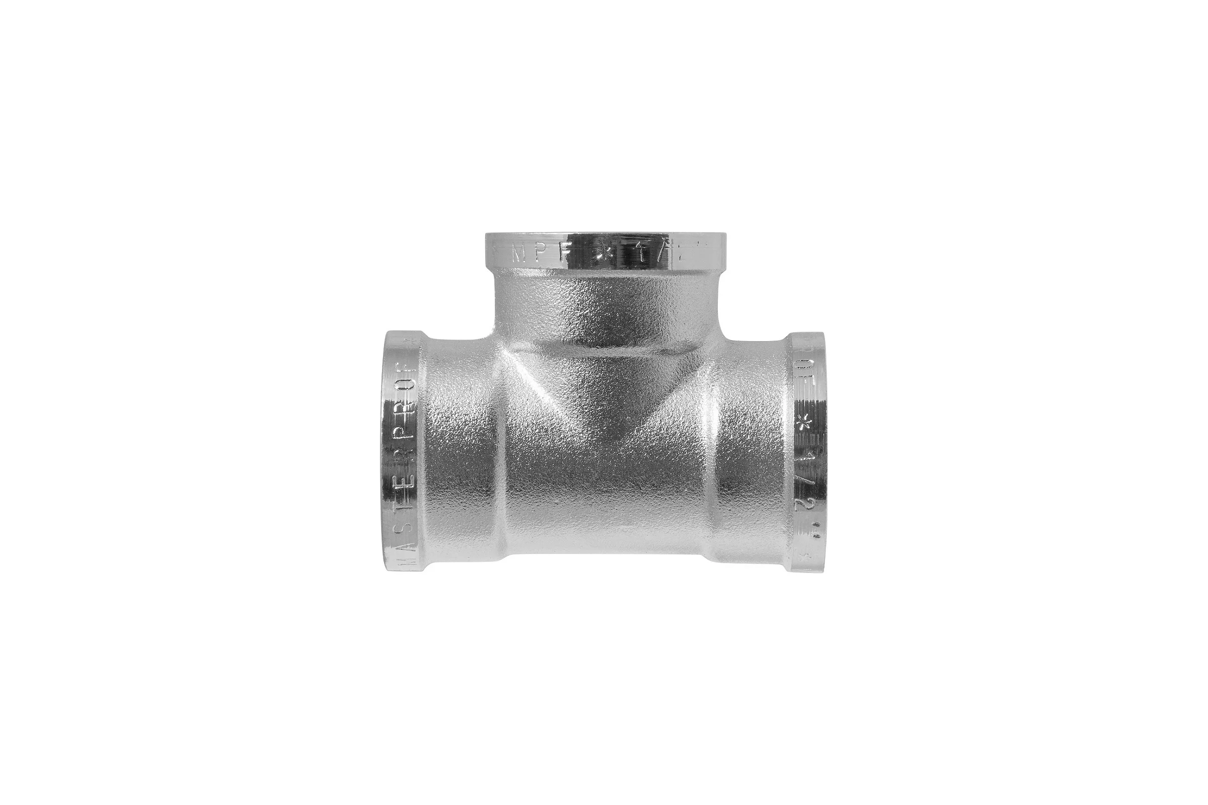 Тройник сантехнический MPF 1/2" латунный внутренняя резьба ИС.072219