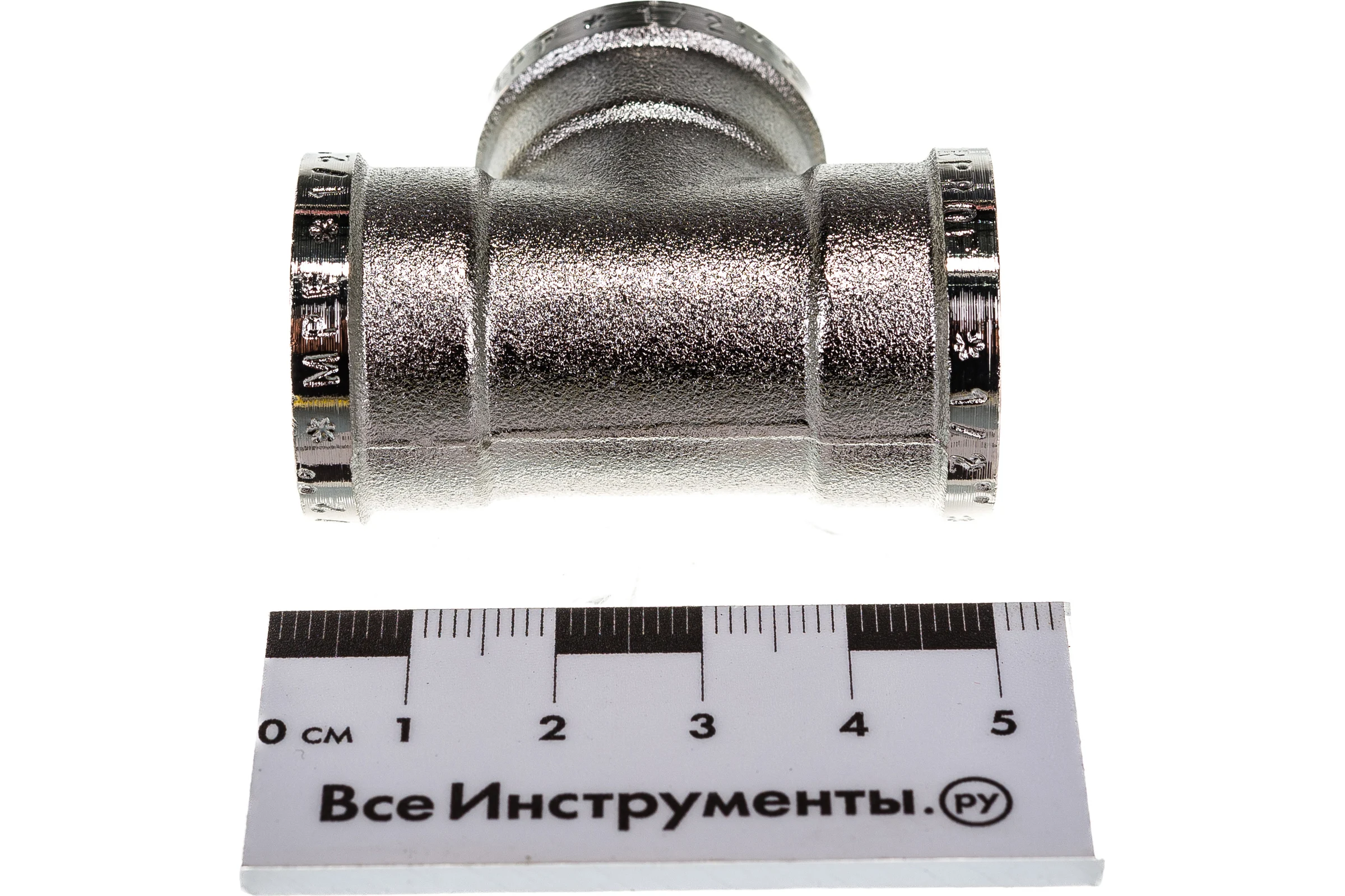 Тройник сантехнический MPF 1/2" латунный внутренняя резьба ИС.072219