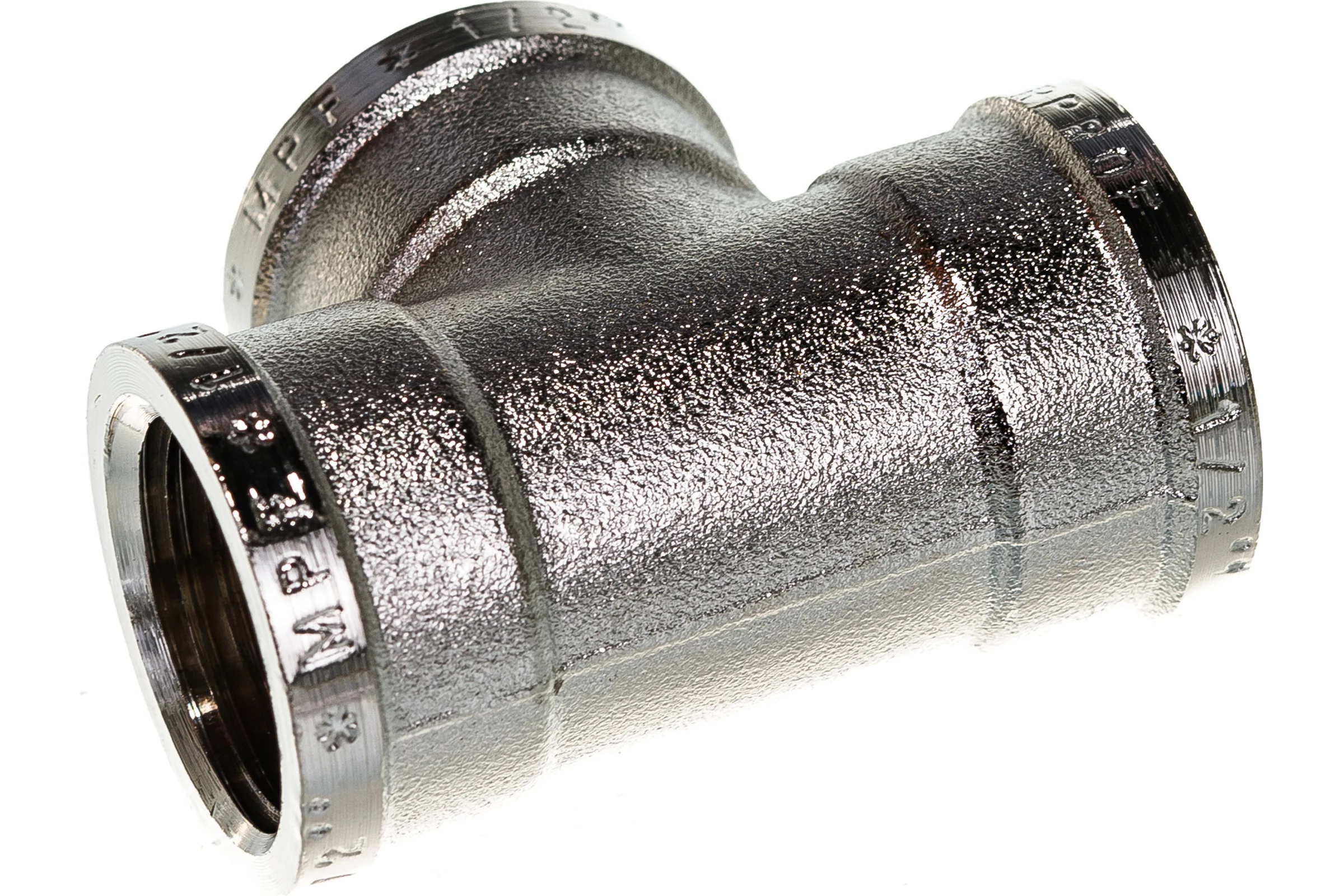 Тройник сантехнический MPF 1/2" латунный внутренняя резьба ИС.072219