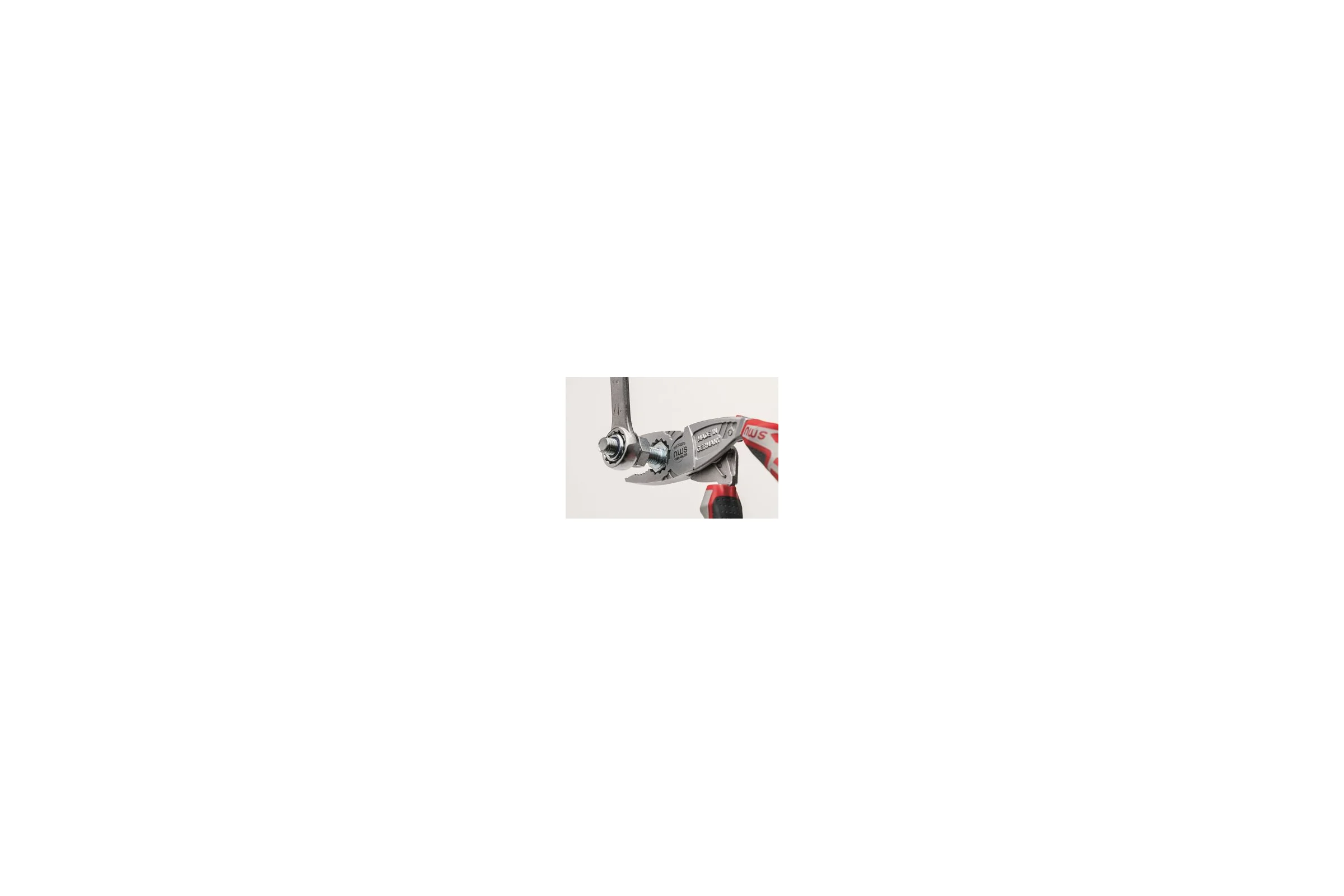Изогнутые пассатижи ErgoCombi NWS 200 мм 1096-49-200