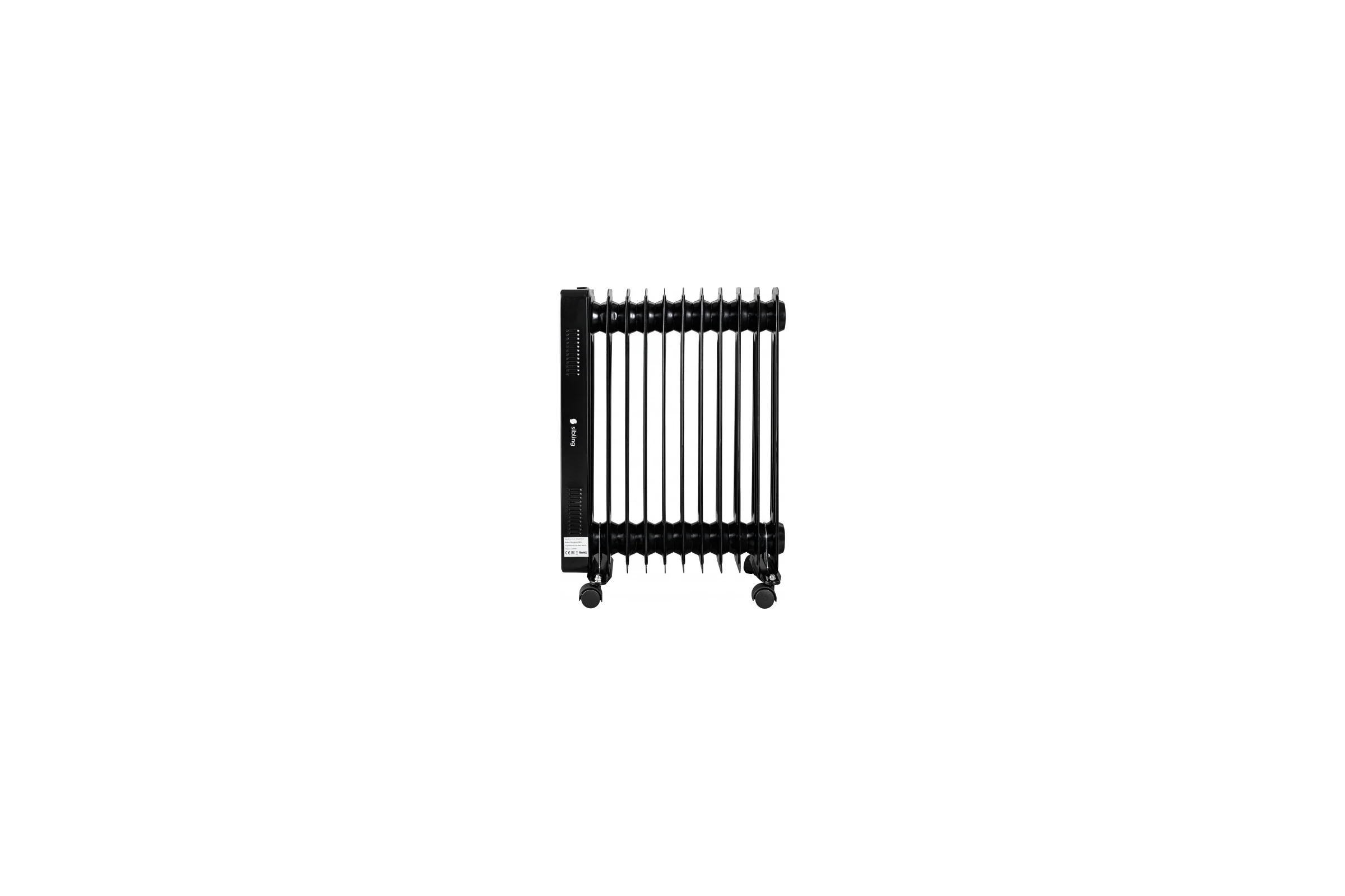 Умный масляный обогреватель Sibling черный Powerspace-OHB25 00-01017045