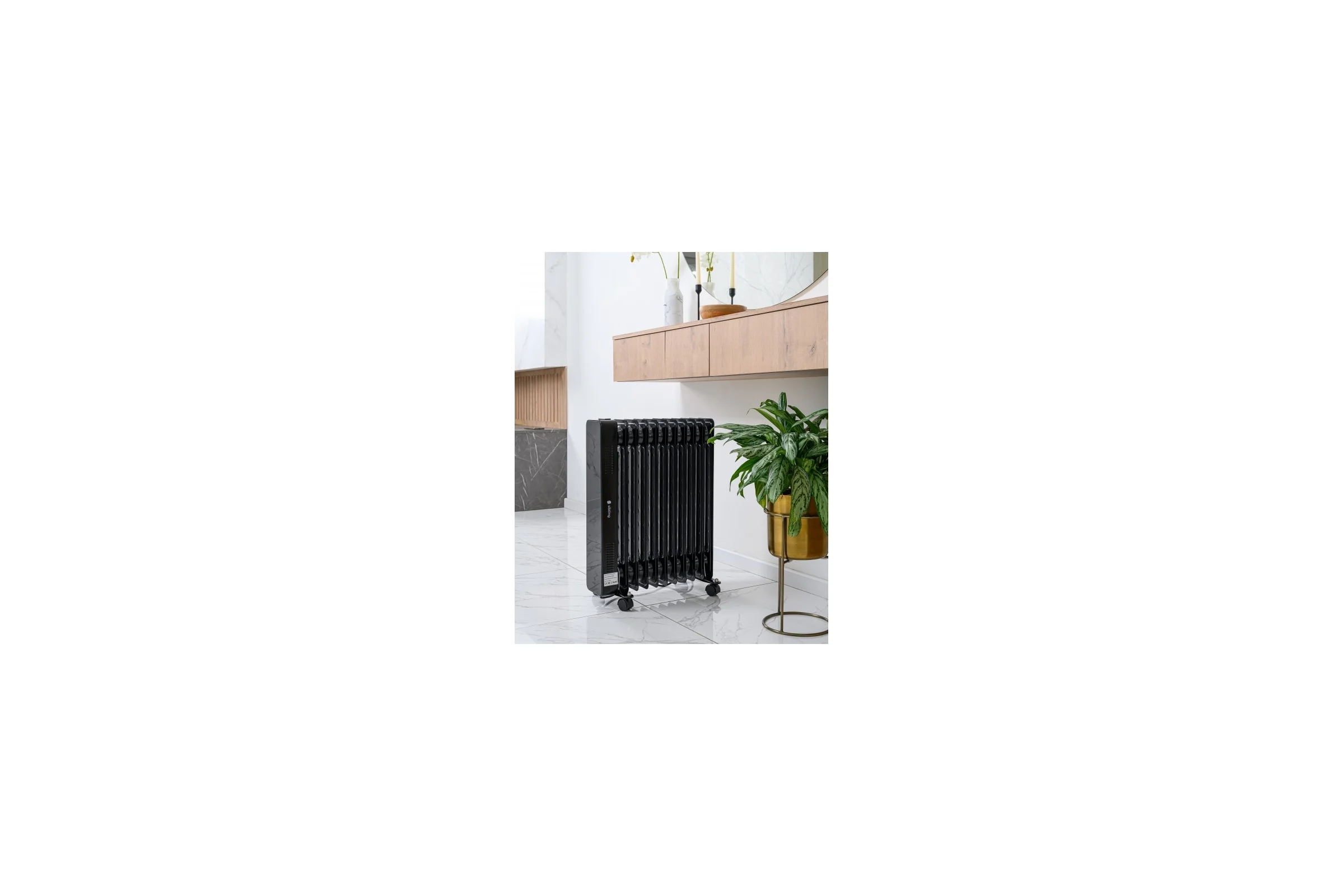 Умный масляный обогреватель Sibling черный Powerspace-OHB25 00-01017045
