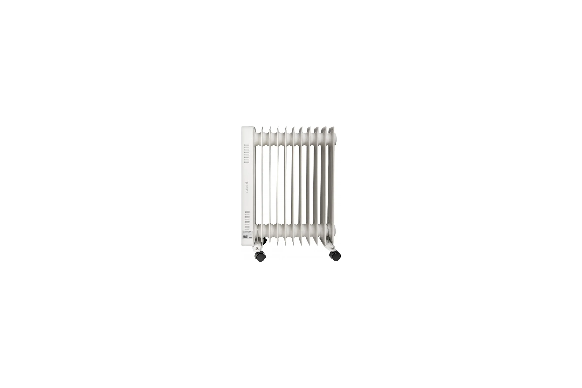 Умный масляный обогреватель Sibling белый Powerspace-OHW25 00-01017044
