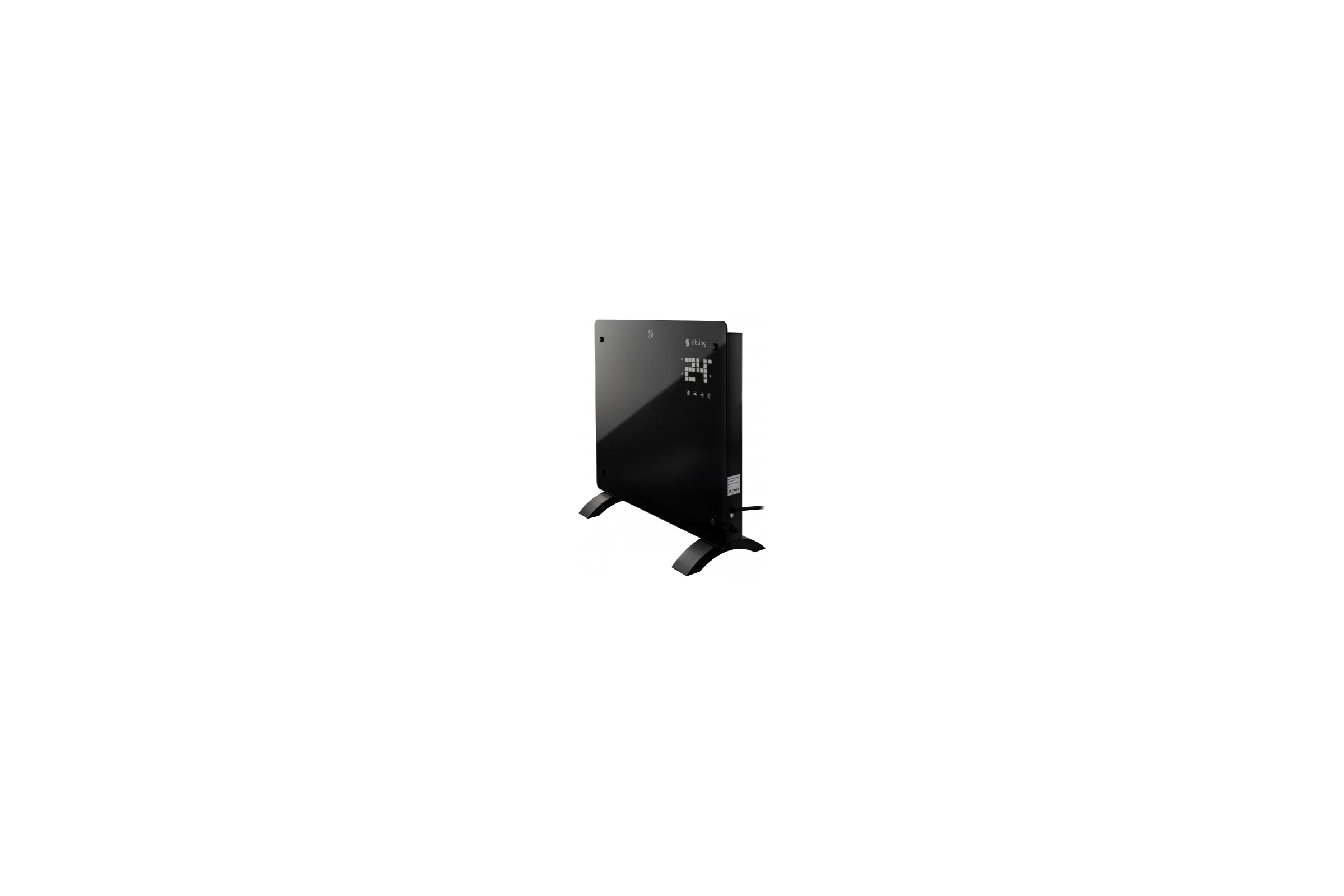 Умный электрический обогреватель Sibling черный Powerspace-GHB10 00-01017047