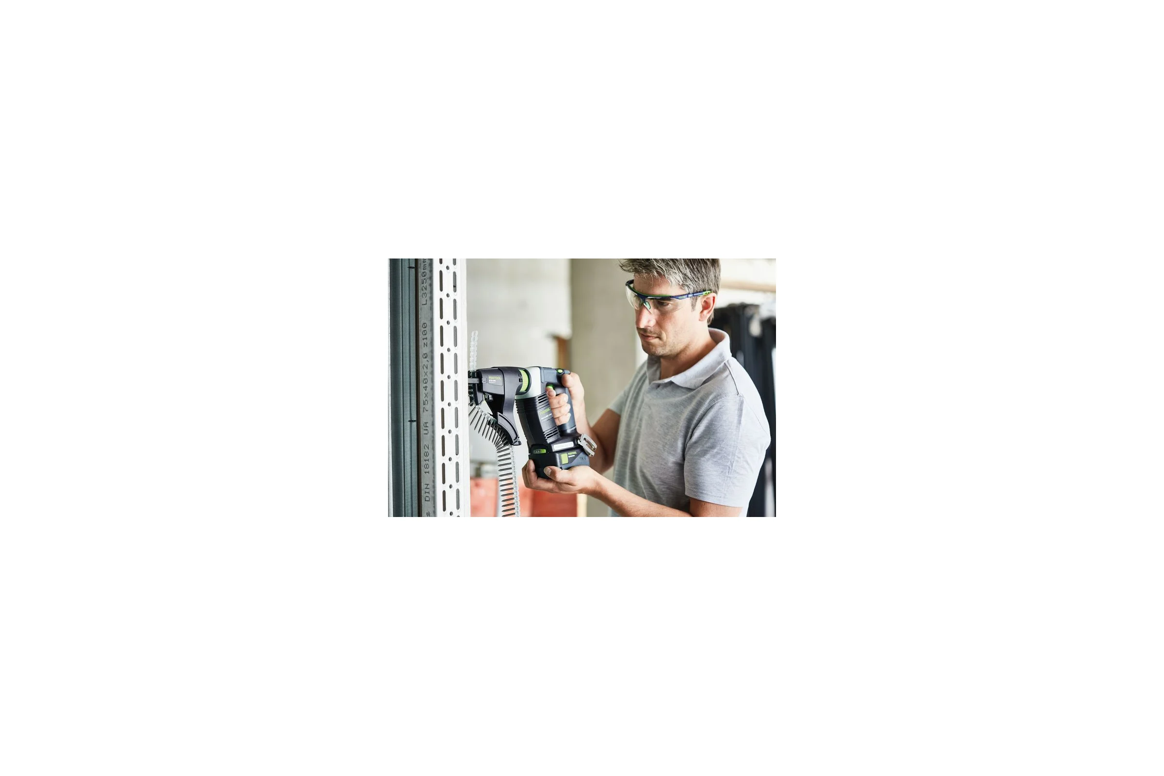 Аккумуляторный шуруповерт для гипсокартонных плит Festool DWC 18-4500 Li Basic 574747