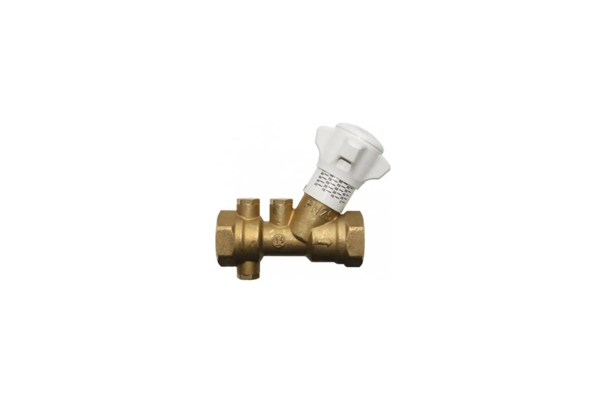 Клапан Giacomini R206B, DN-25, 1, ВВ, PN, бар-25, без измерительных штуцеров, со сливом R206BY015