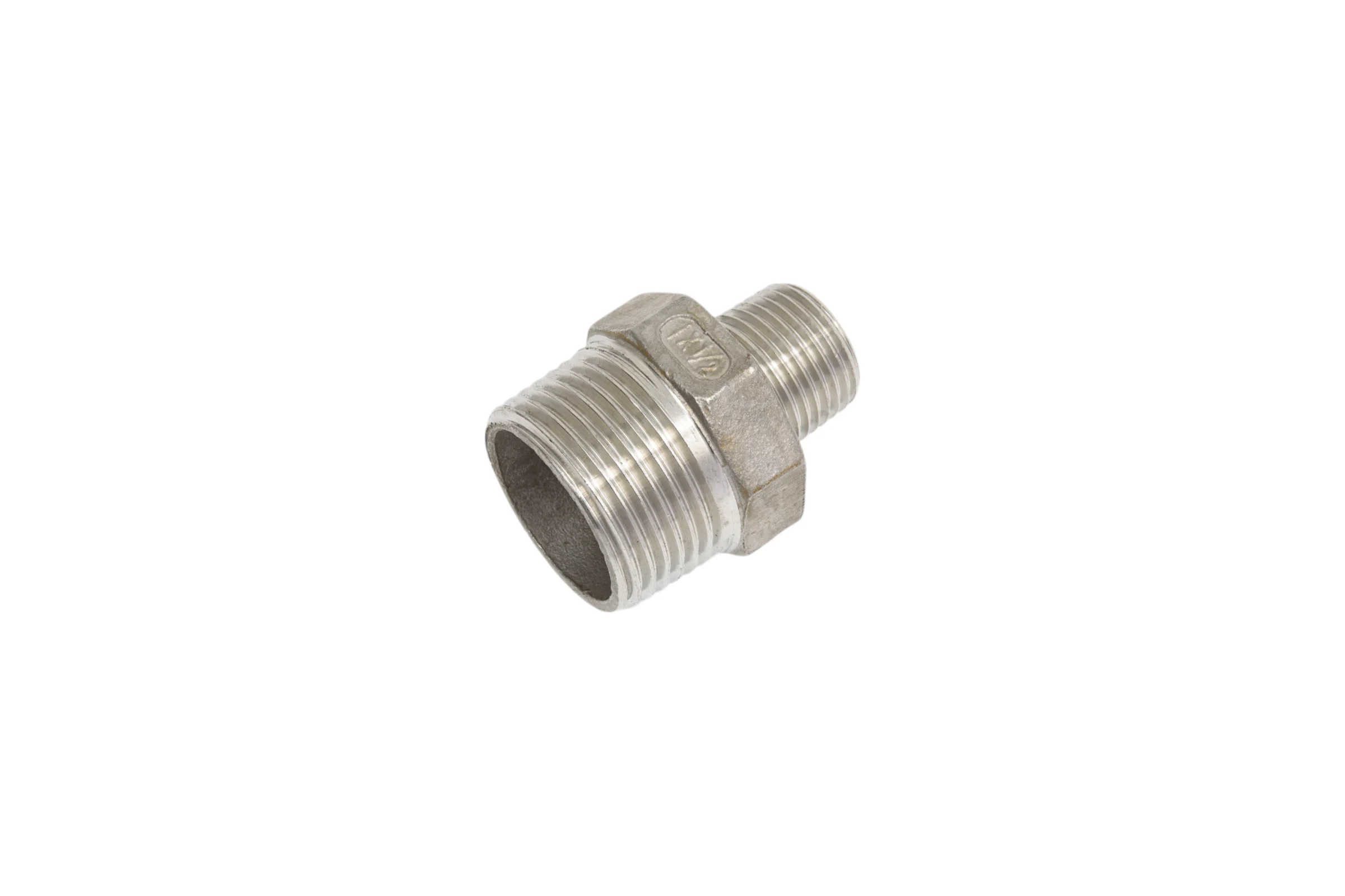 Переходной ниппель TITAN LOCK нержавеющий (AISI304) 1" x 1/2", НР/НР TL1-1/2RM
