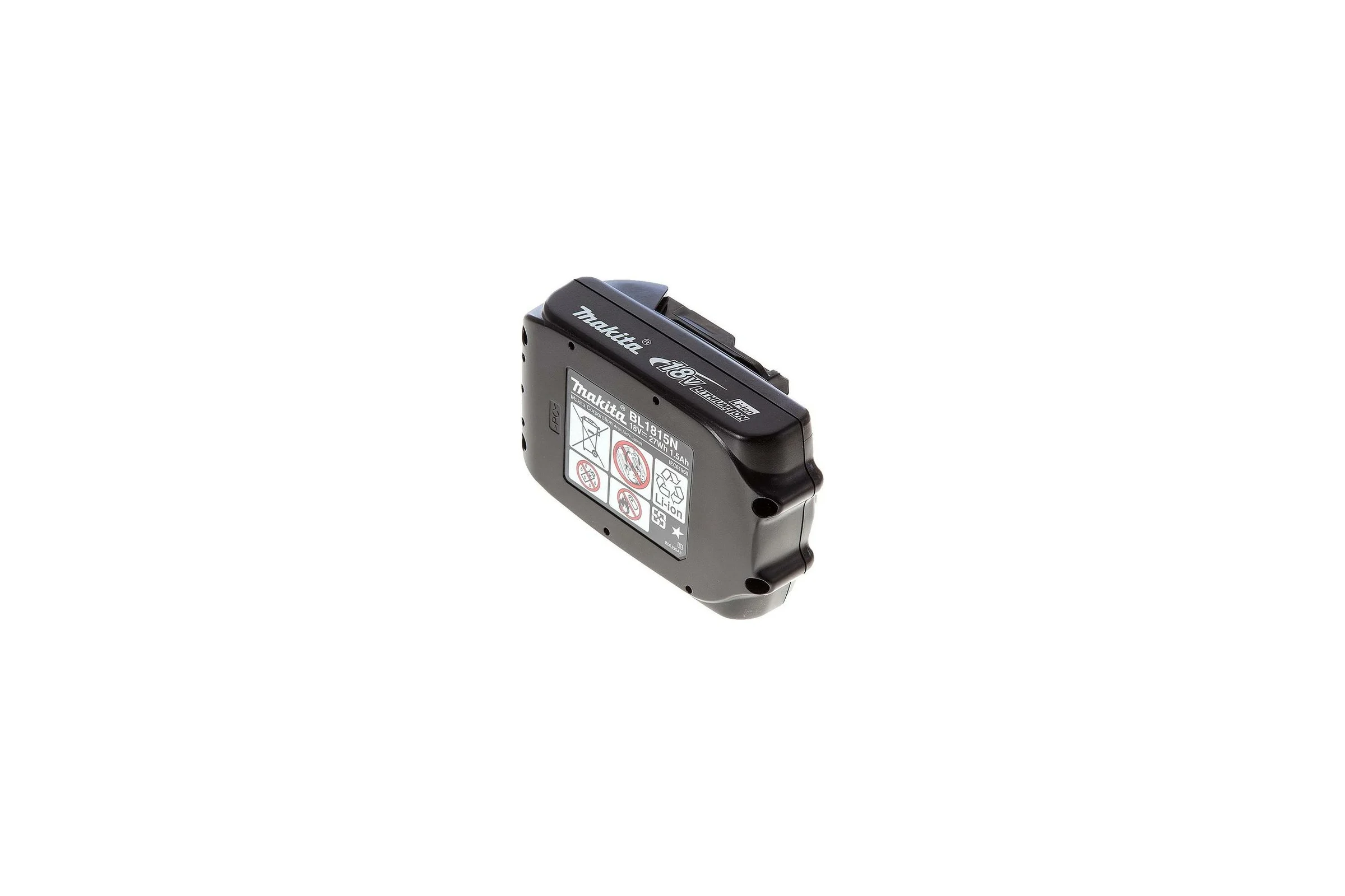 Аккумулятор BL1815N 2 шт. (18В;1.5 А*ч; Li-ion) + зарядное устройство DC18SD Makita 197143-8
