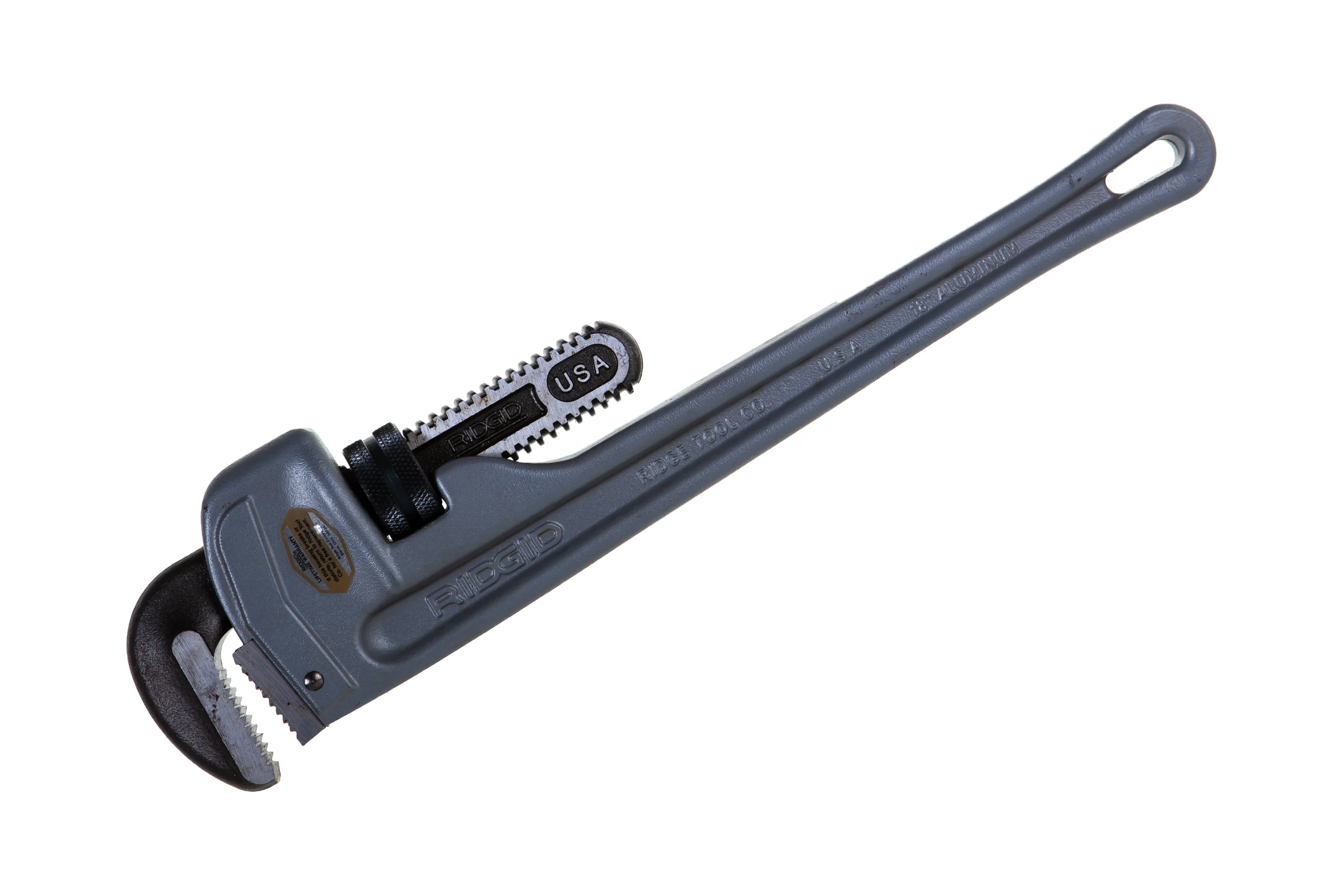Алюминиевый прямой трубный ключ 18" RIDGID 31100