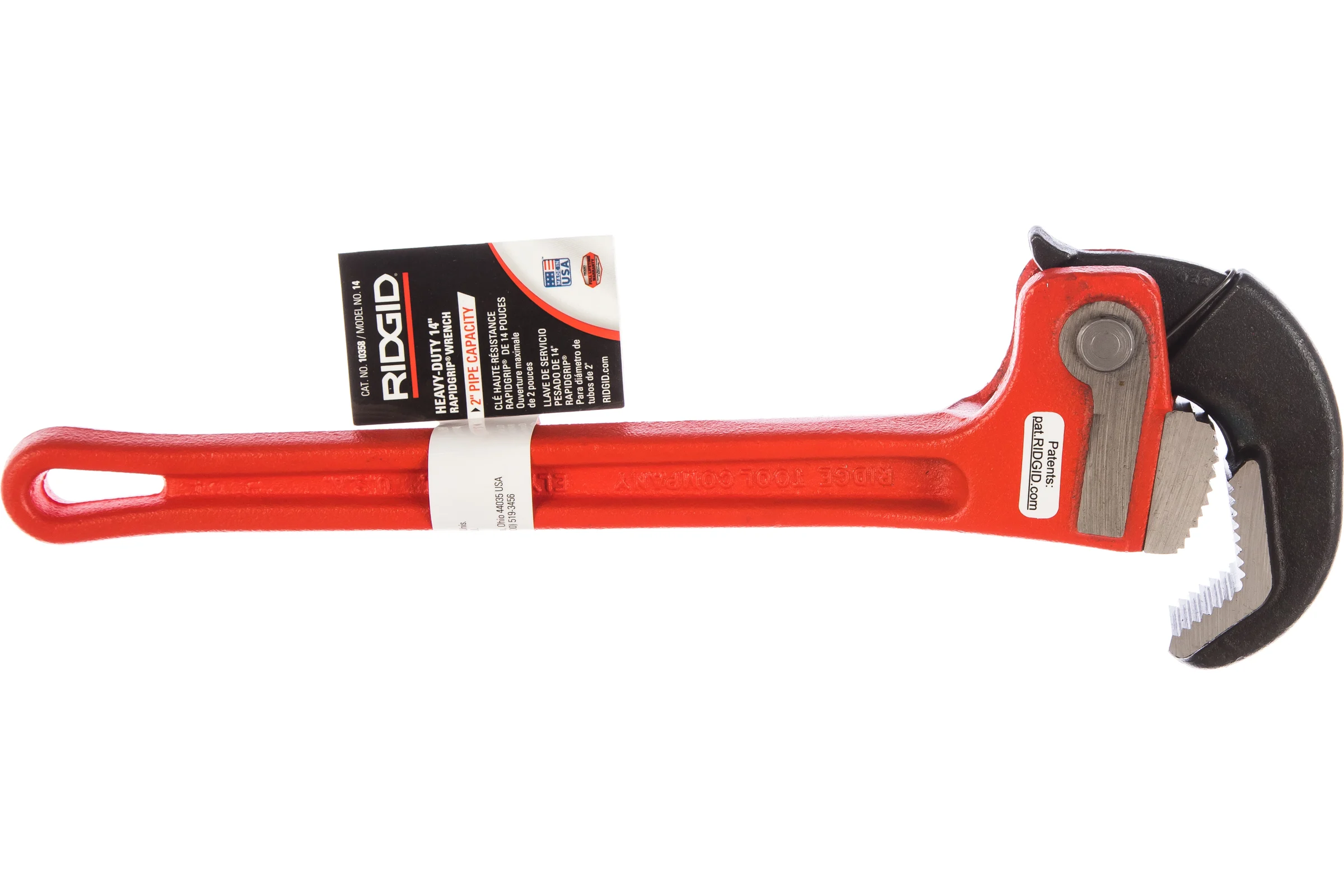 Ключ с самозахватом 2" RIDGID 10358