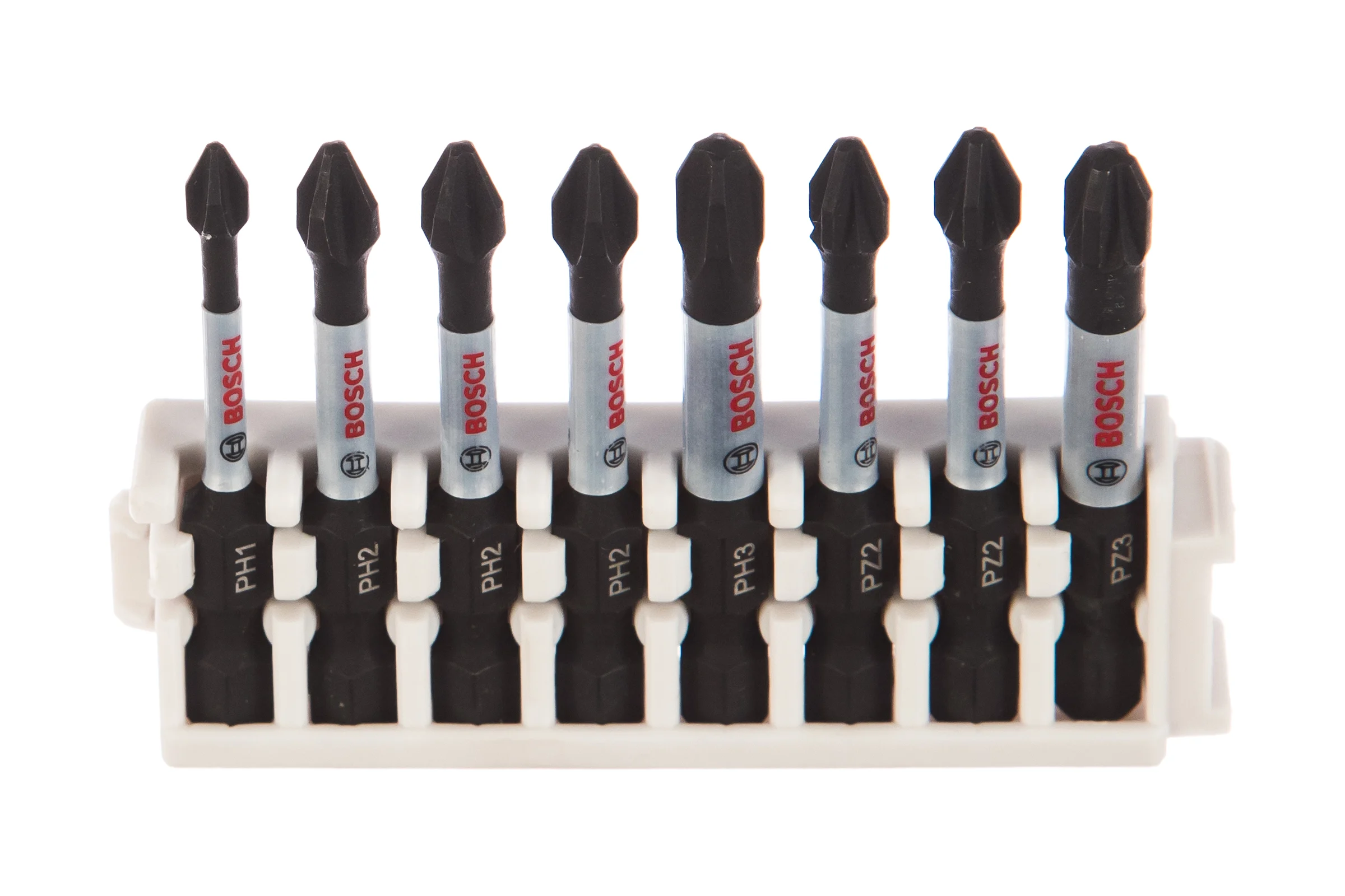 Набор ударных бит Impact Control (PH1, PH2, PH3, PZ2, PZ3; 50 мм) 8 шт. Bosch 2608522328
