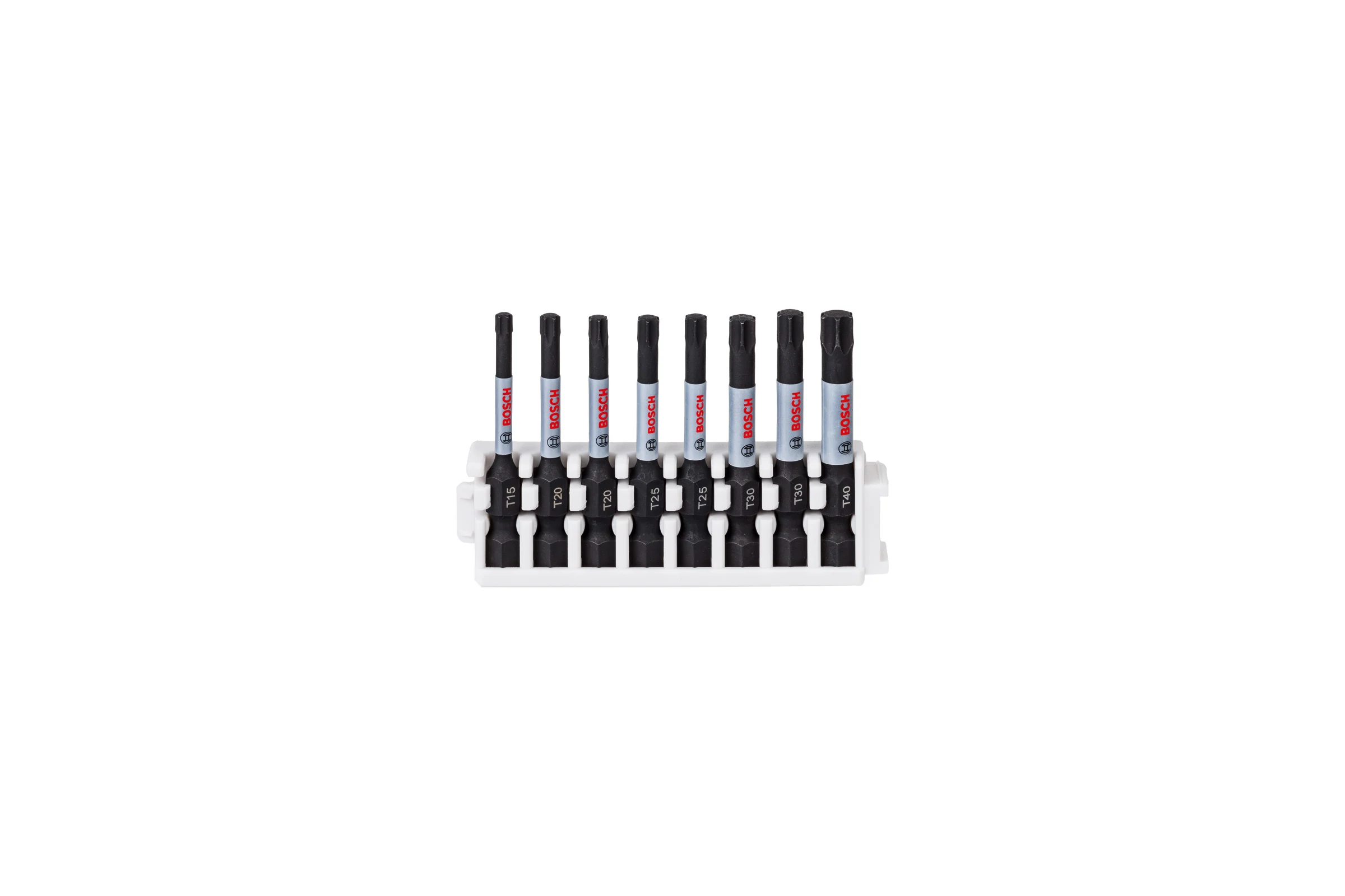 Набор ударных бит Impact Control (T15, T20,T25, T30, T40; 50 мм; 8 шт.) Bosch 2608522329