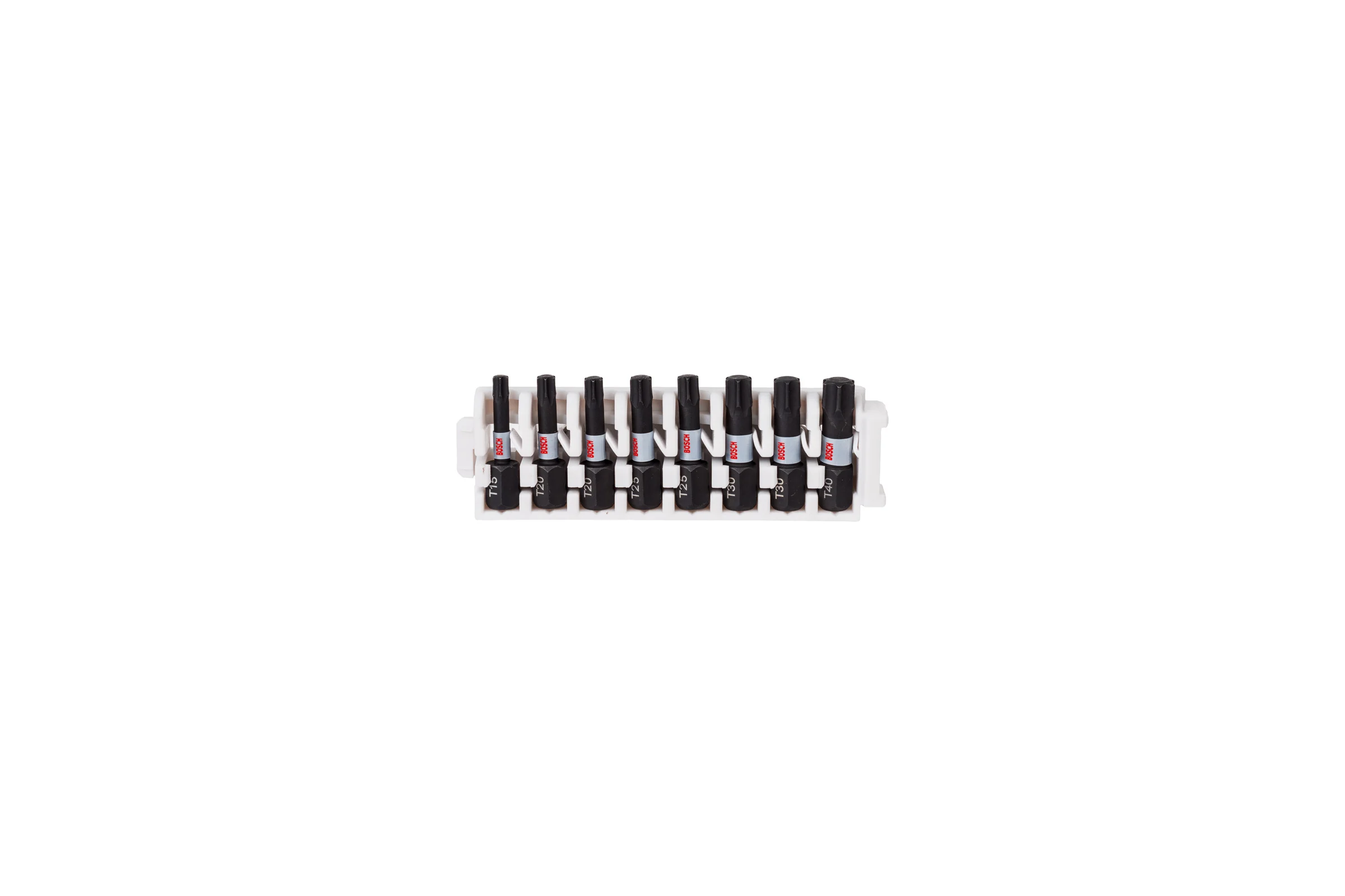 Набор ударных бит Impact Control (T15, T20, T25, T30, T40; 25 мм; 8 шт.) Bosch 2608522322