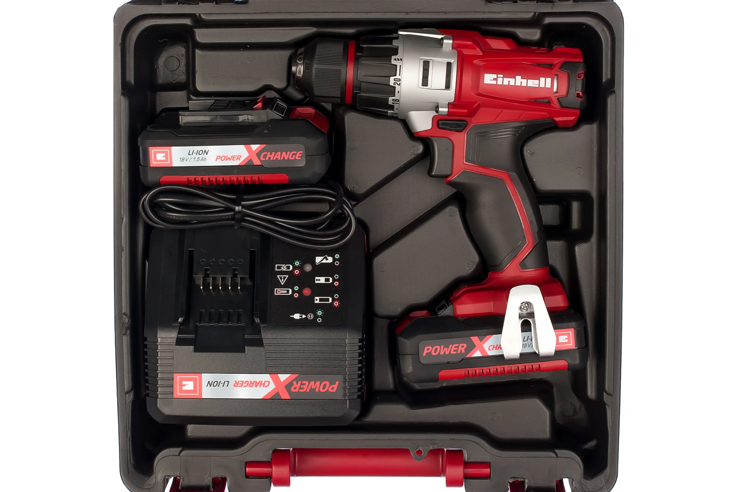 Аккумуляторный Шуруповерт Einhell TE-CD 18/2 Li kit 4513830