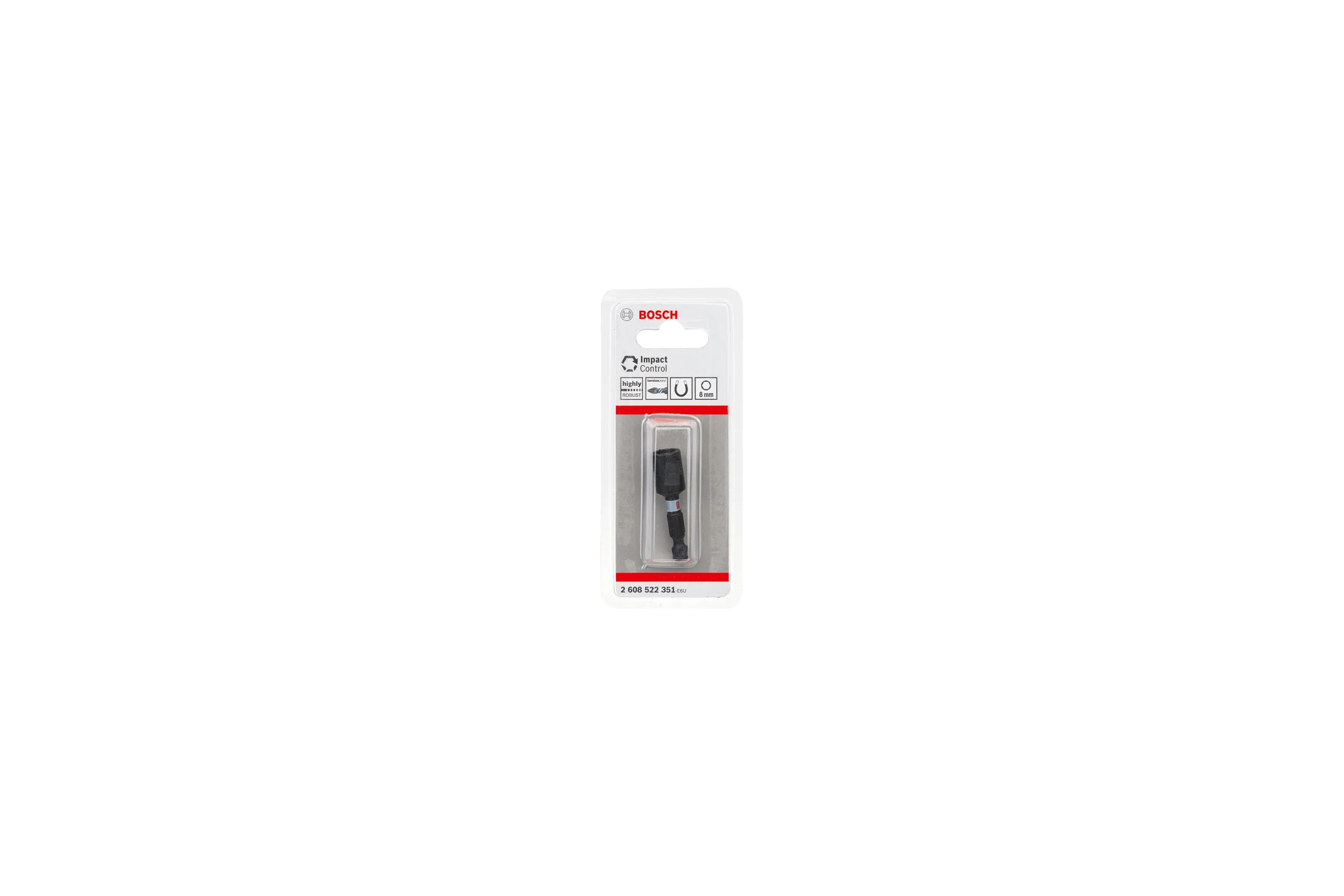 Головка торцевая Impact Control (8 мм) Bosch 2608522351