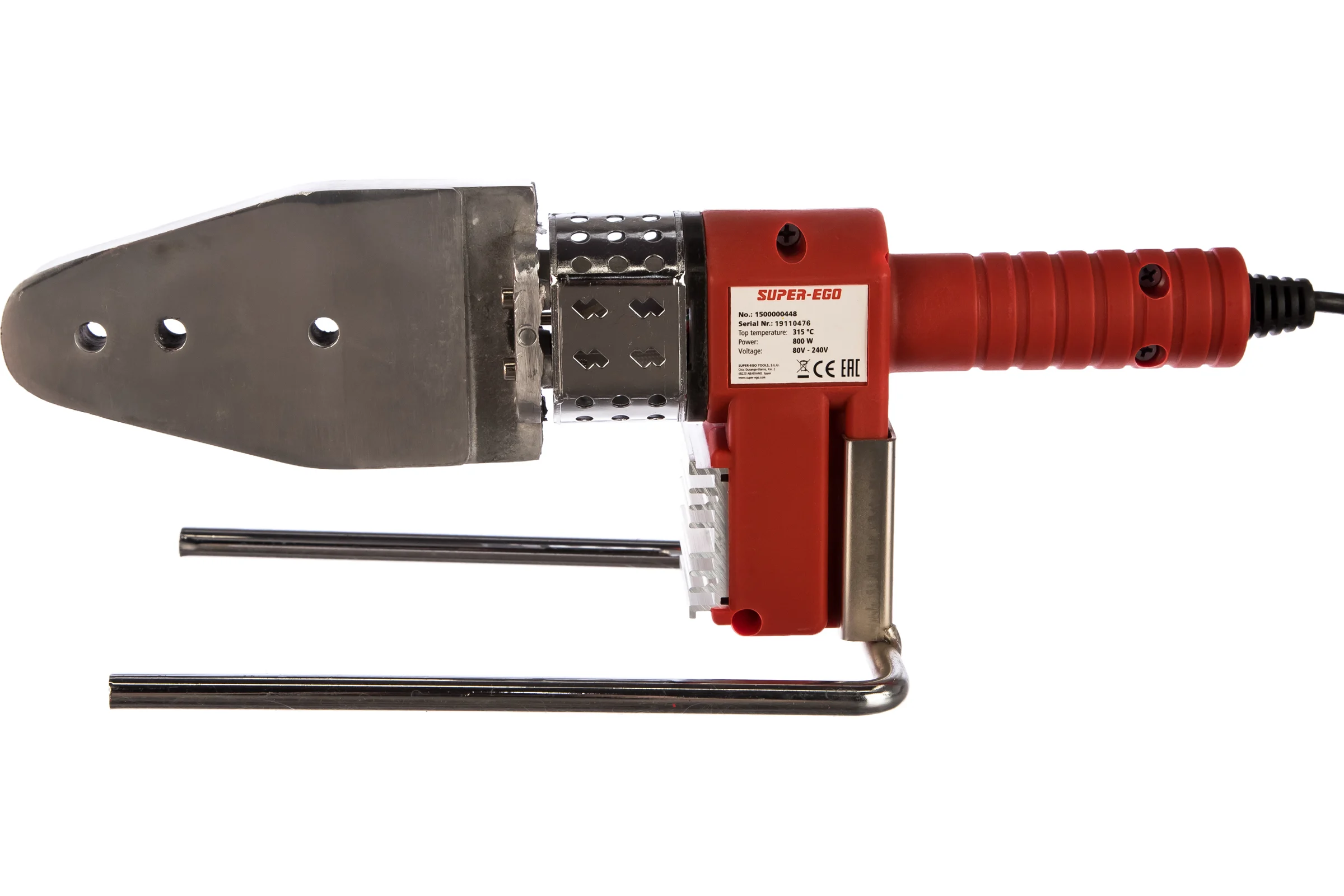Раструбный сварочный аппарат SUPER-EGO SOCKET WELDER ECO 20,25,32,40,50,63 мм 1500000448