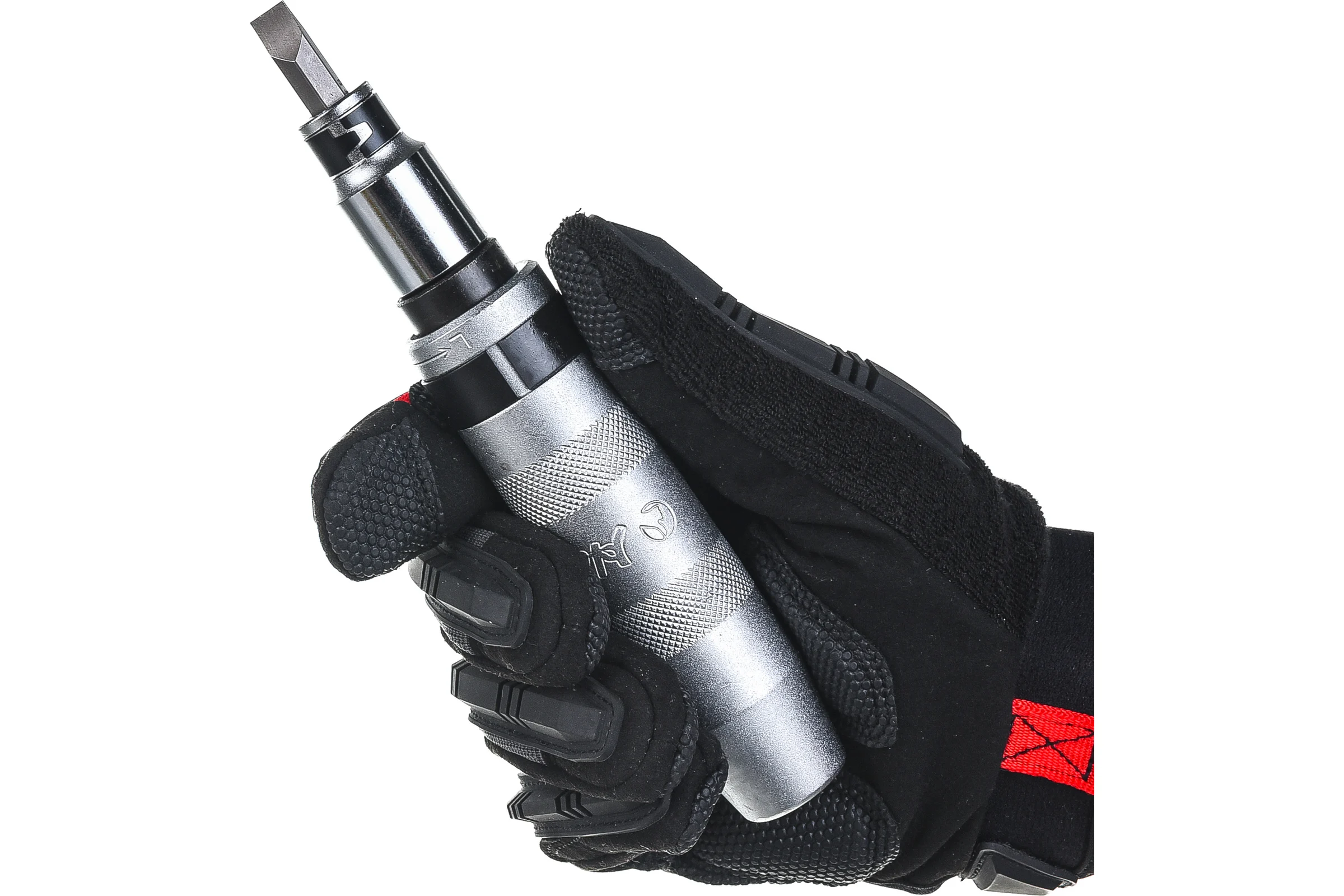 Ударная отвертка с битами Hans 1/2" 4606