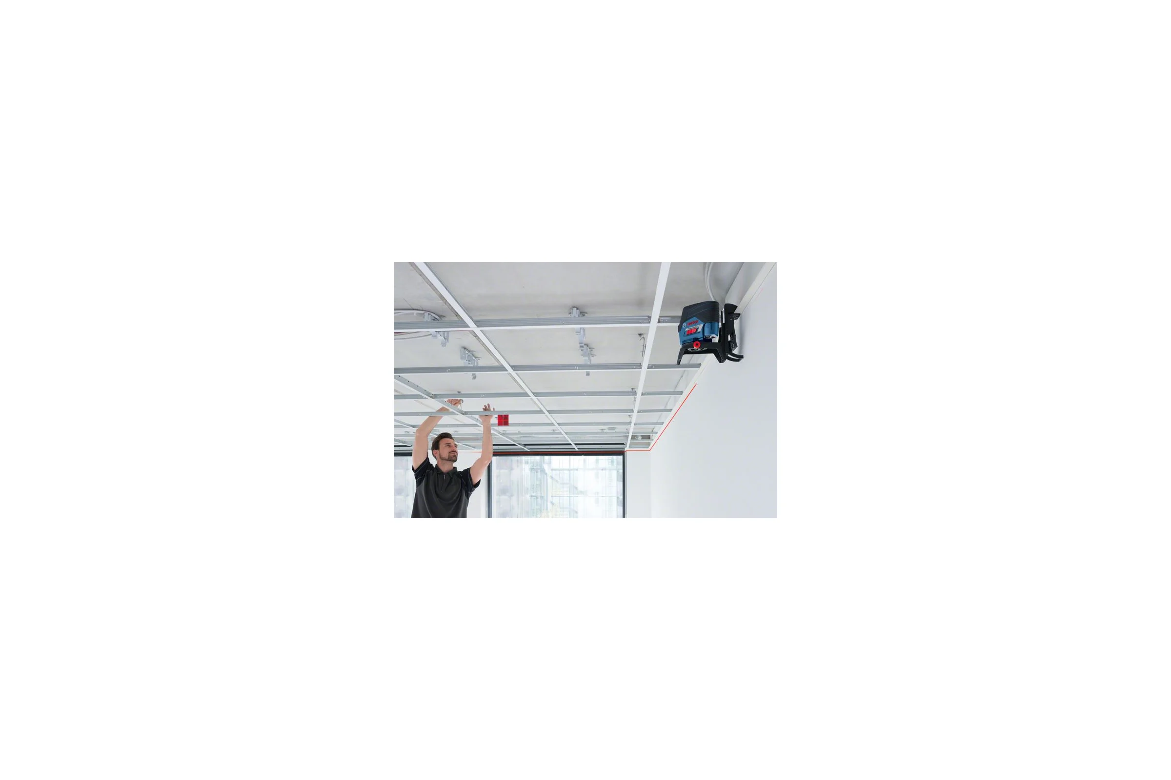 Комбинированный лазерный нивелир Bosch GCL 2-50 C + крепление RM2 + штатив BT 150 0.601.066.G02