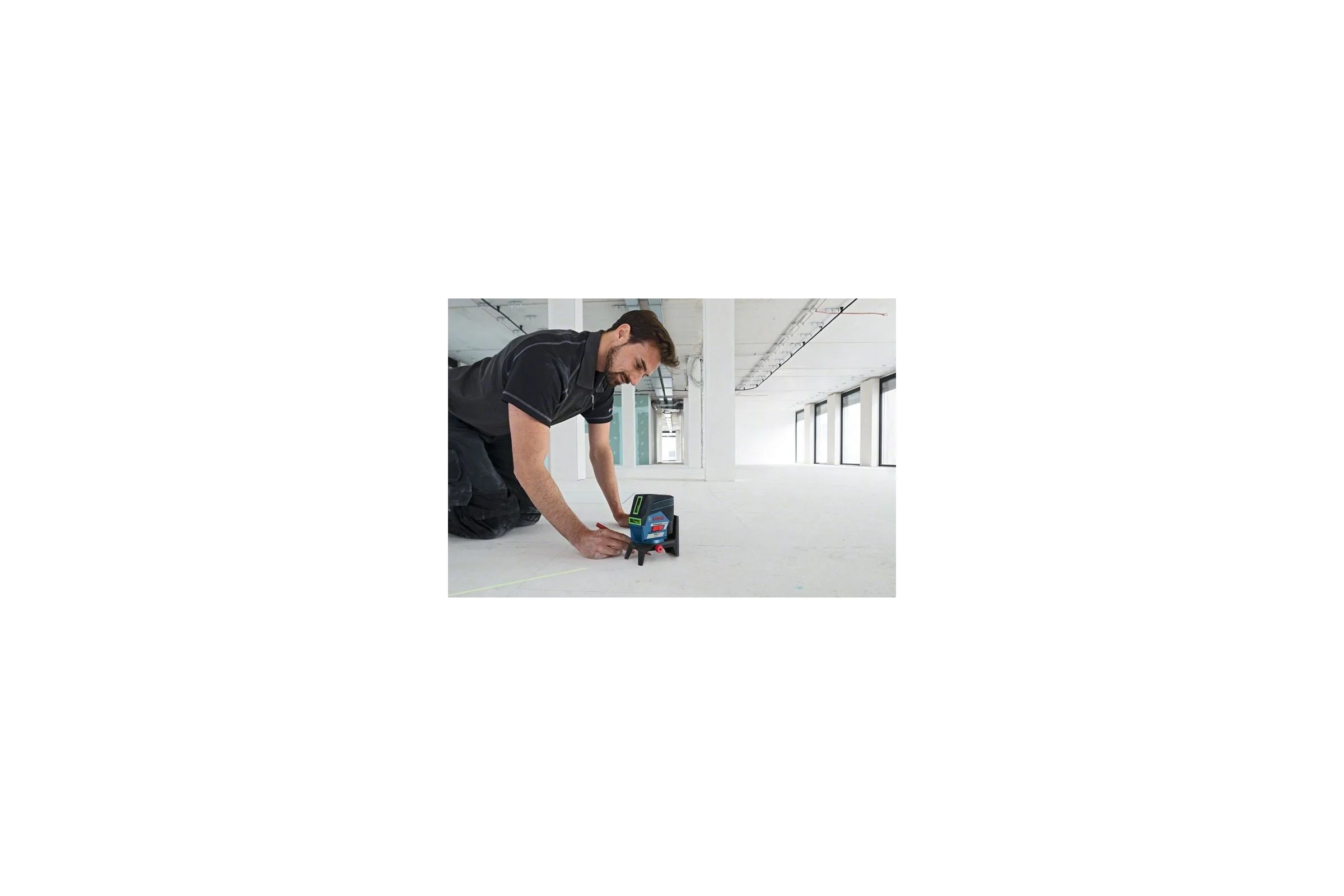 Комбинированный лазерный нивелир Bosch GCL 2-50 CG + 2 крепления + L-Boxx 0.601.066.H00