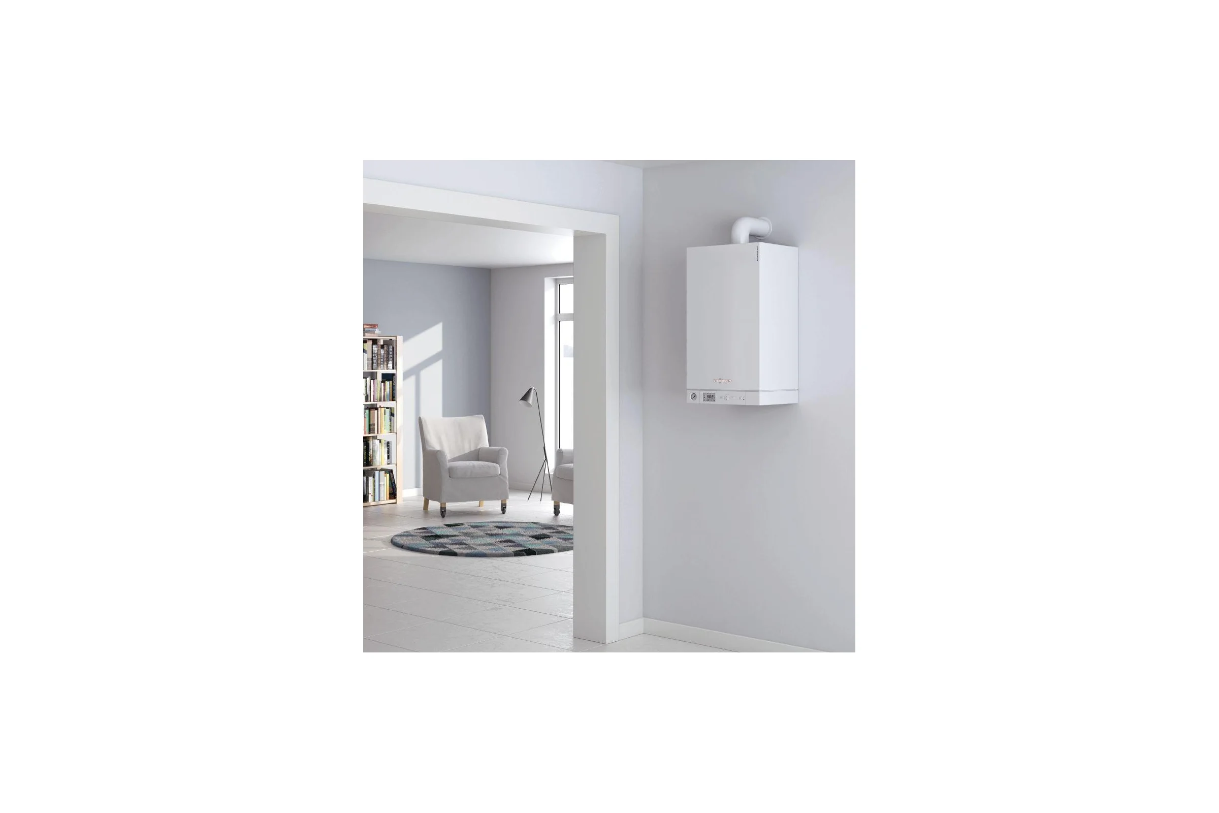 Настенный газовый котел Viessmann Vitopend 100-W, 34 кВт, закрытая камера сгорания, двухконтурный 7727892