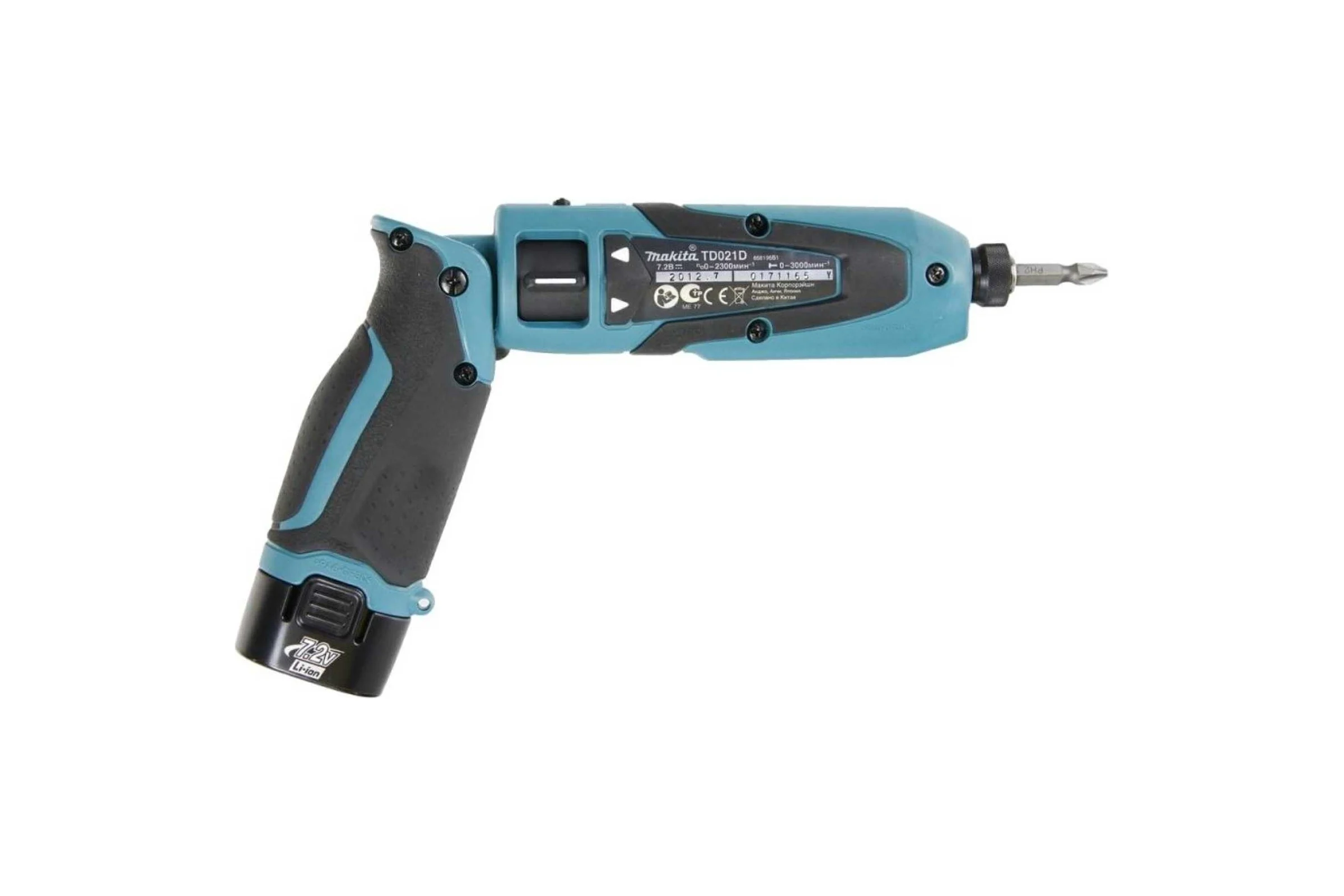 Аккумуляторная отвертка Makita TD022DSE