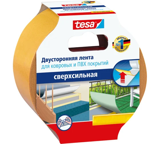 Сверхсильная двусторонняя тканевая лента TESA 05689-00000-00