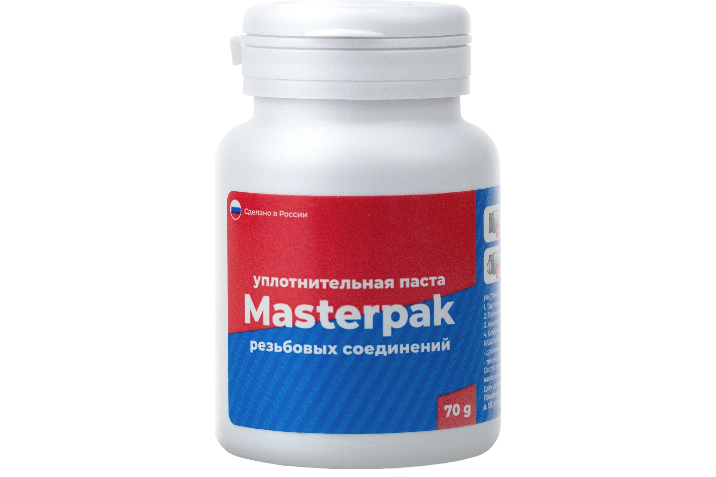 Уплотнительная паста MasterProf H2O вода, пар, 65-70 г ИС.130213