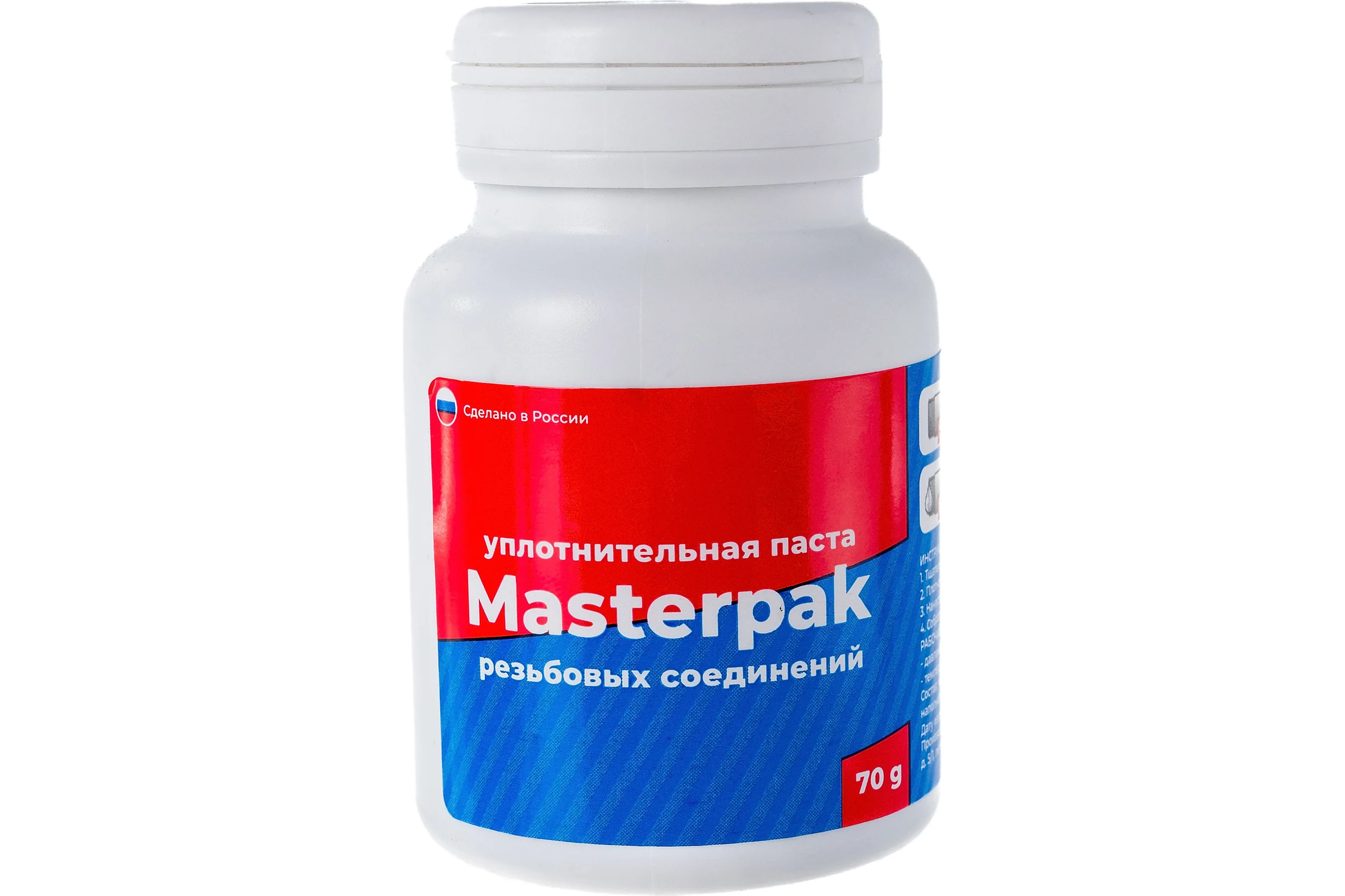 Уплотнительная паста MasterProf H2O вода, пар, 65-70 г ИС.130213
