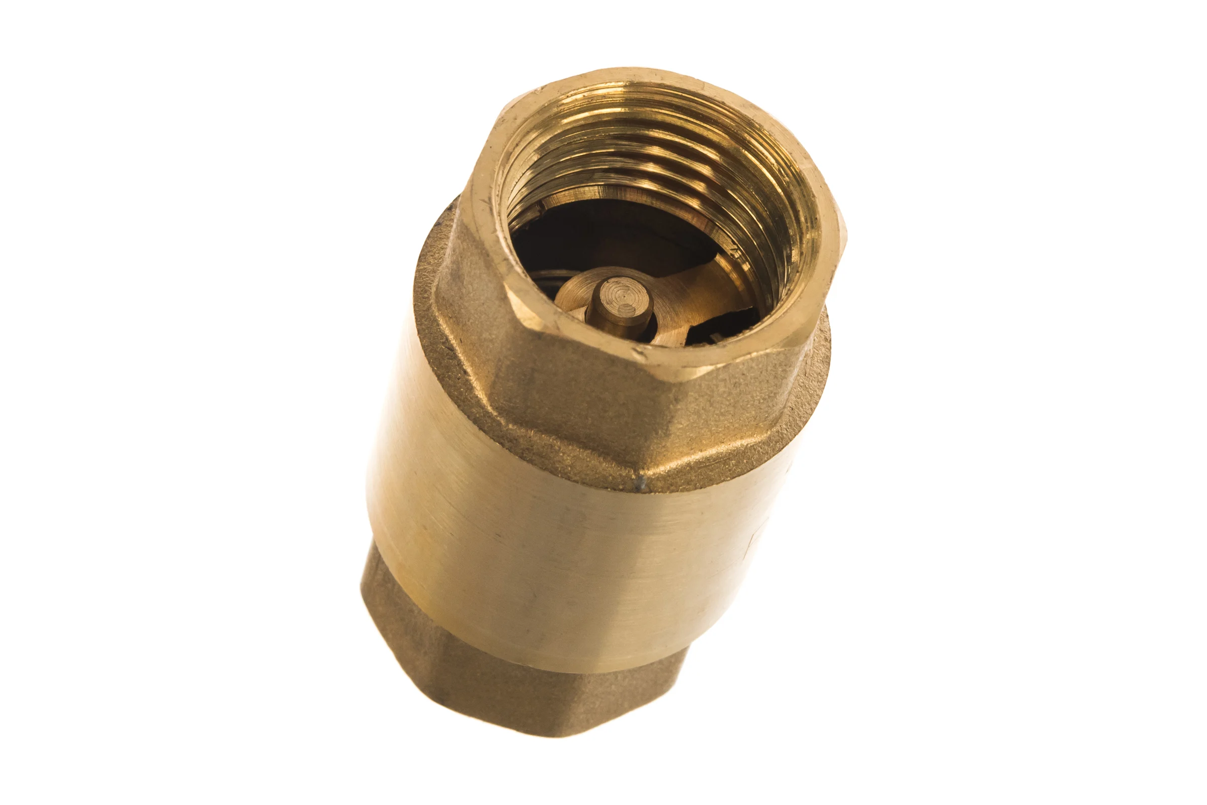 Обратный клапан MasterProf 1/2" латунный сердечник. ИС.080371
