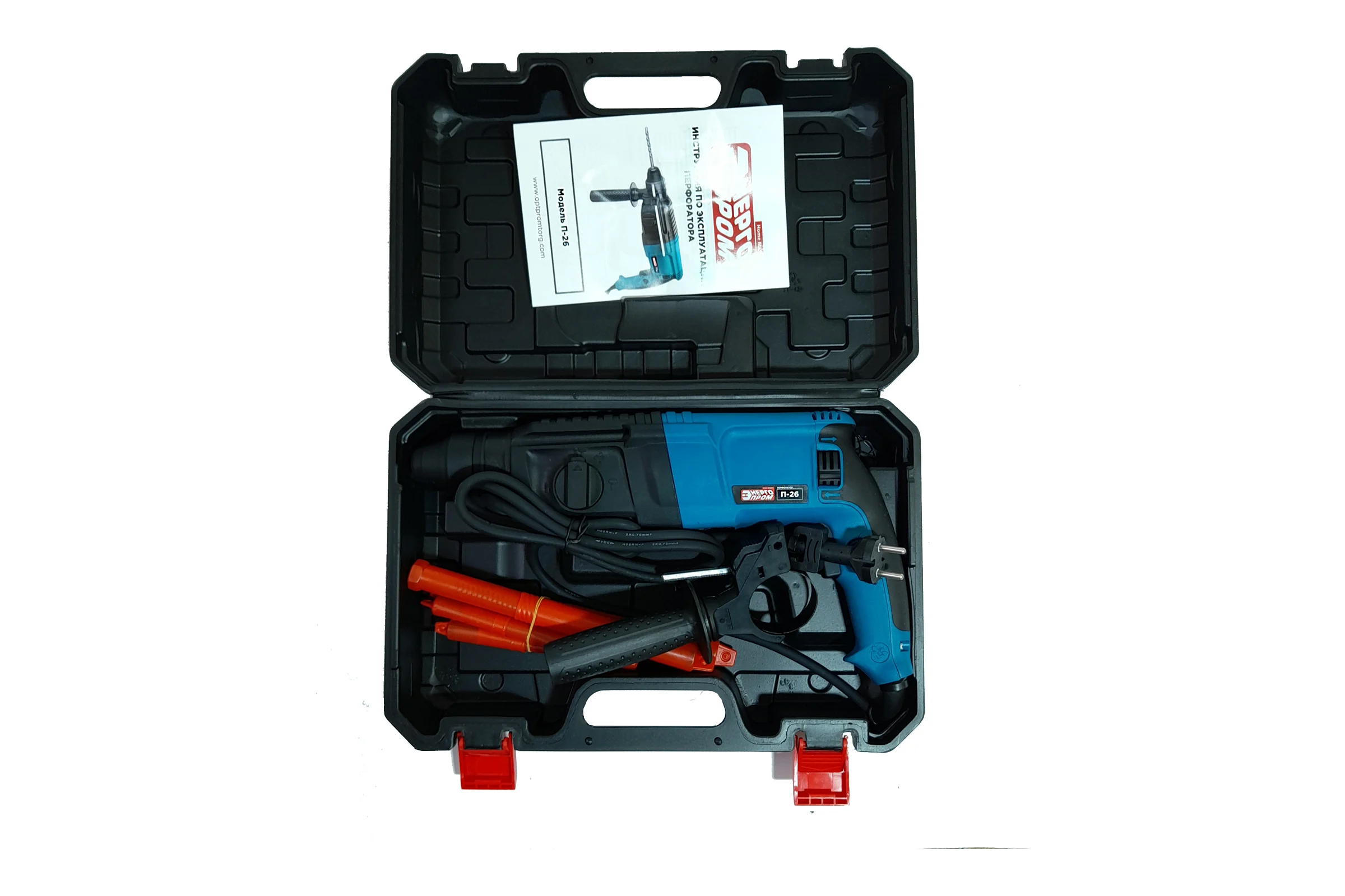 Перфоратор ЭНЕРГОПРОМ Home MASTER SDS+, кейс П-26 00-00019958