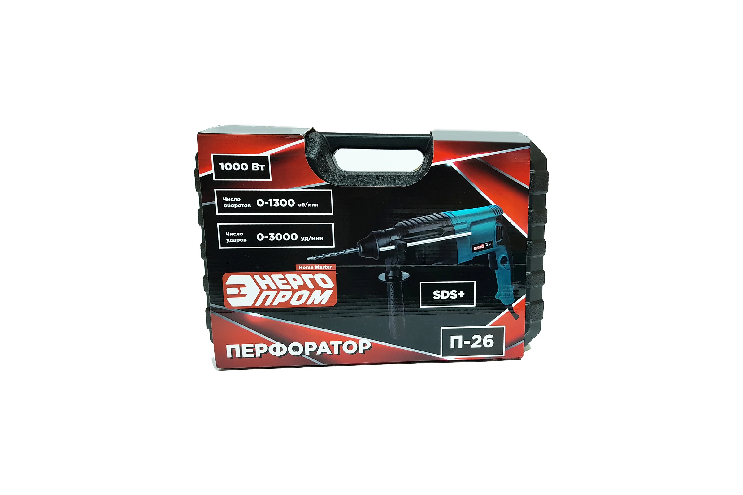 Перфоратор ЭНЕРГОПРОМ Home MASTER SDS+, кейс П-26 00-00019958