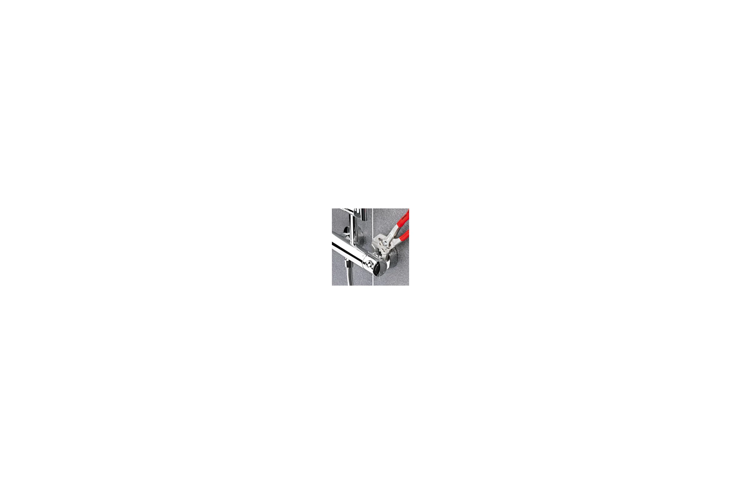Клещи переставные - гаечный ключ 250мм KNIPEX KN-8643250