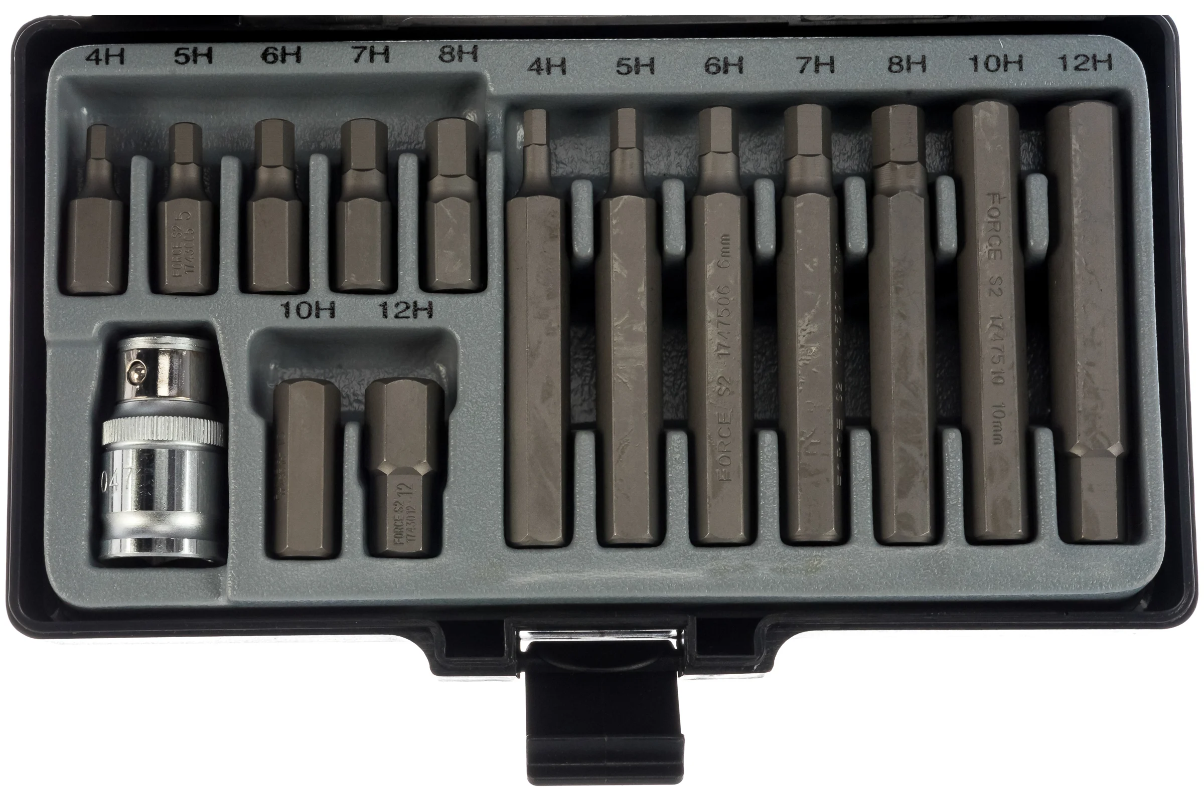 Набор шестигранных бит FORCE 4155 1/2