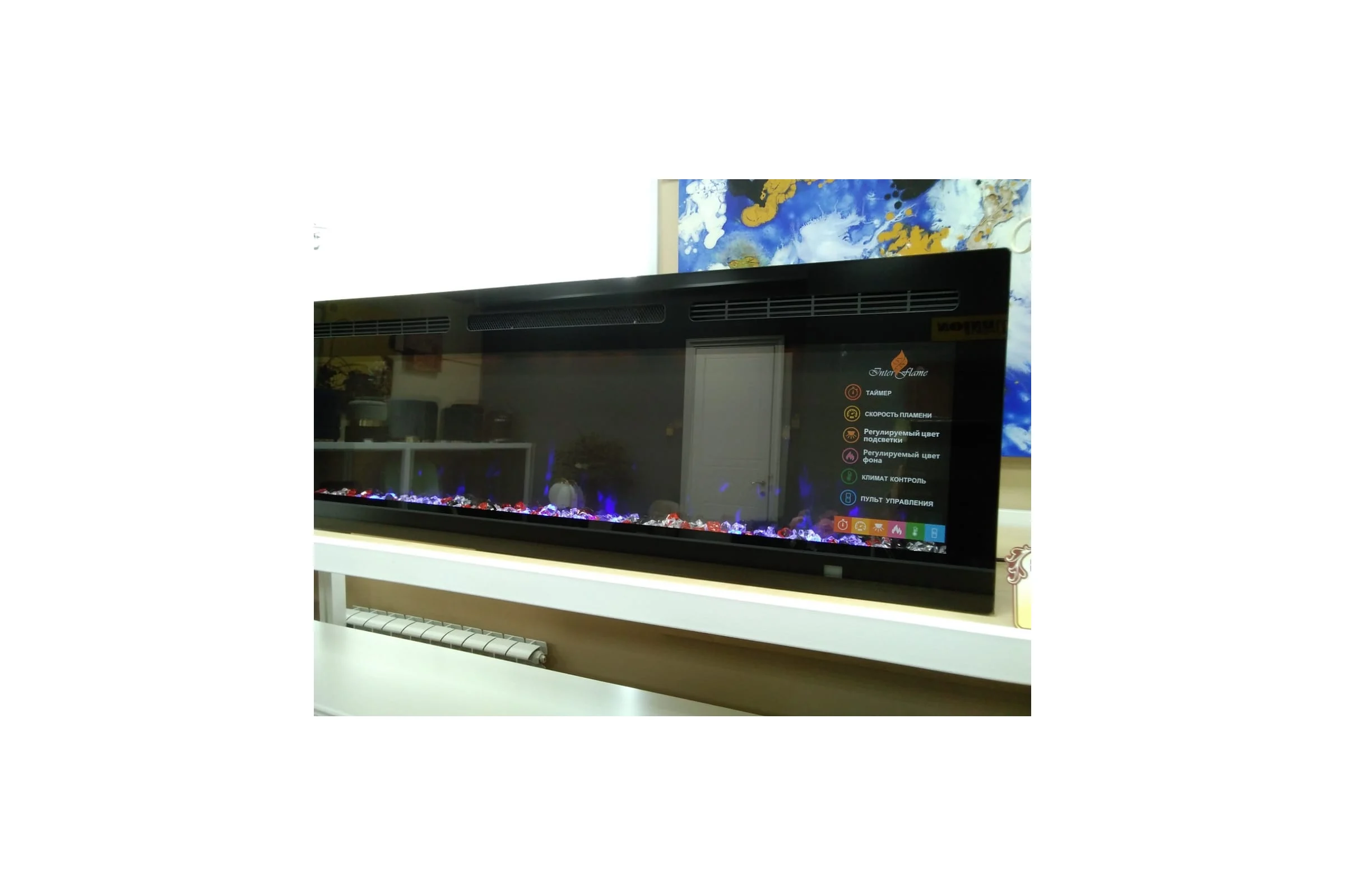 Электрокамин InterFlame АРЕАЛ 75 FREESPACE 75 Freespace75