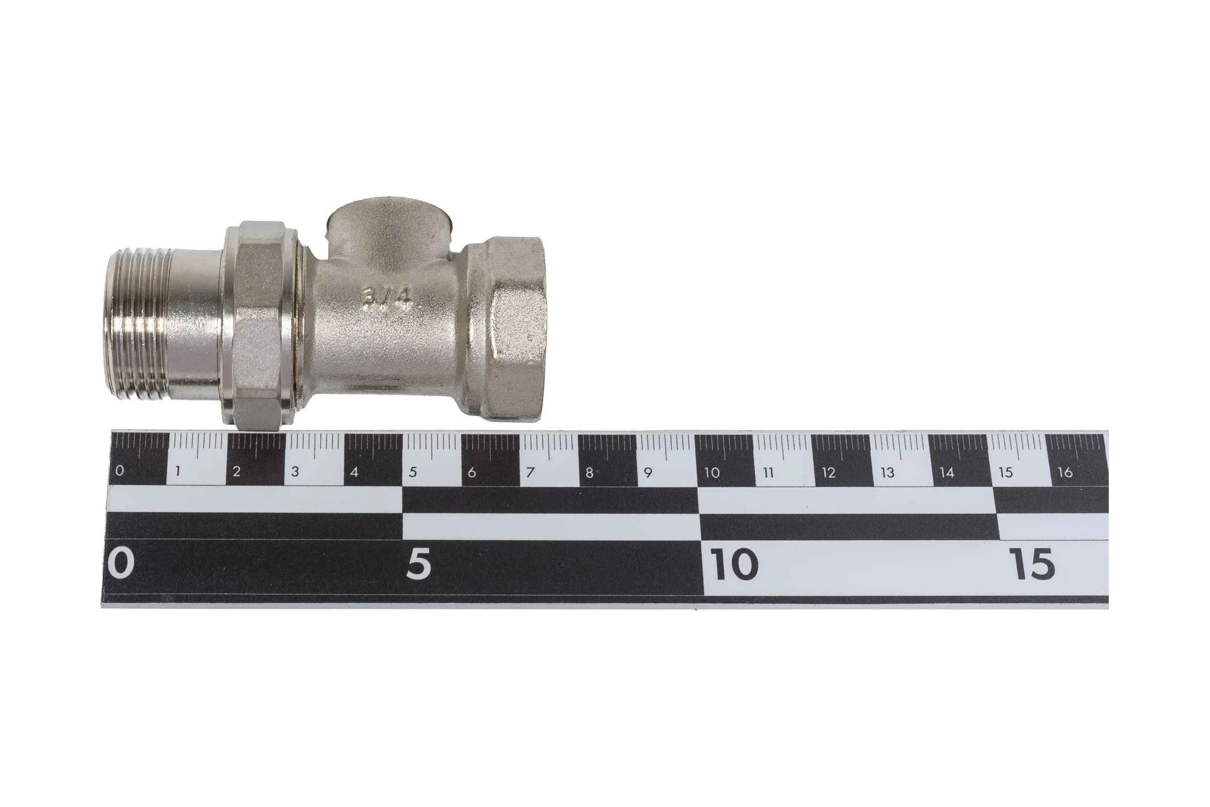 Кран для радиатора Terma прямой 3/4" с ручной регулировкой (33952) 26232