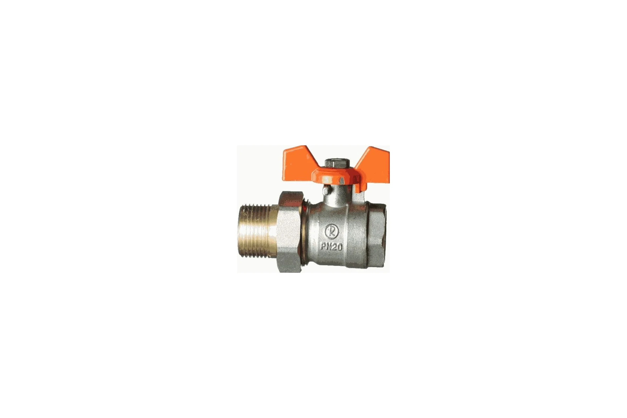 Шаровой кран Terma 1 с американкой 30532 25363