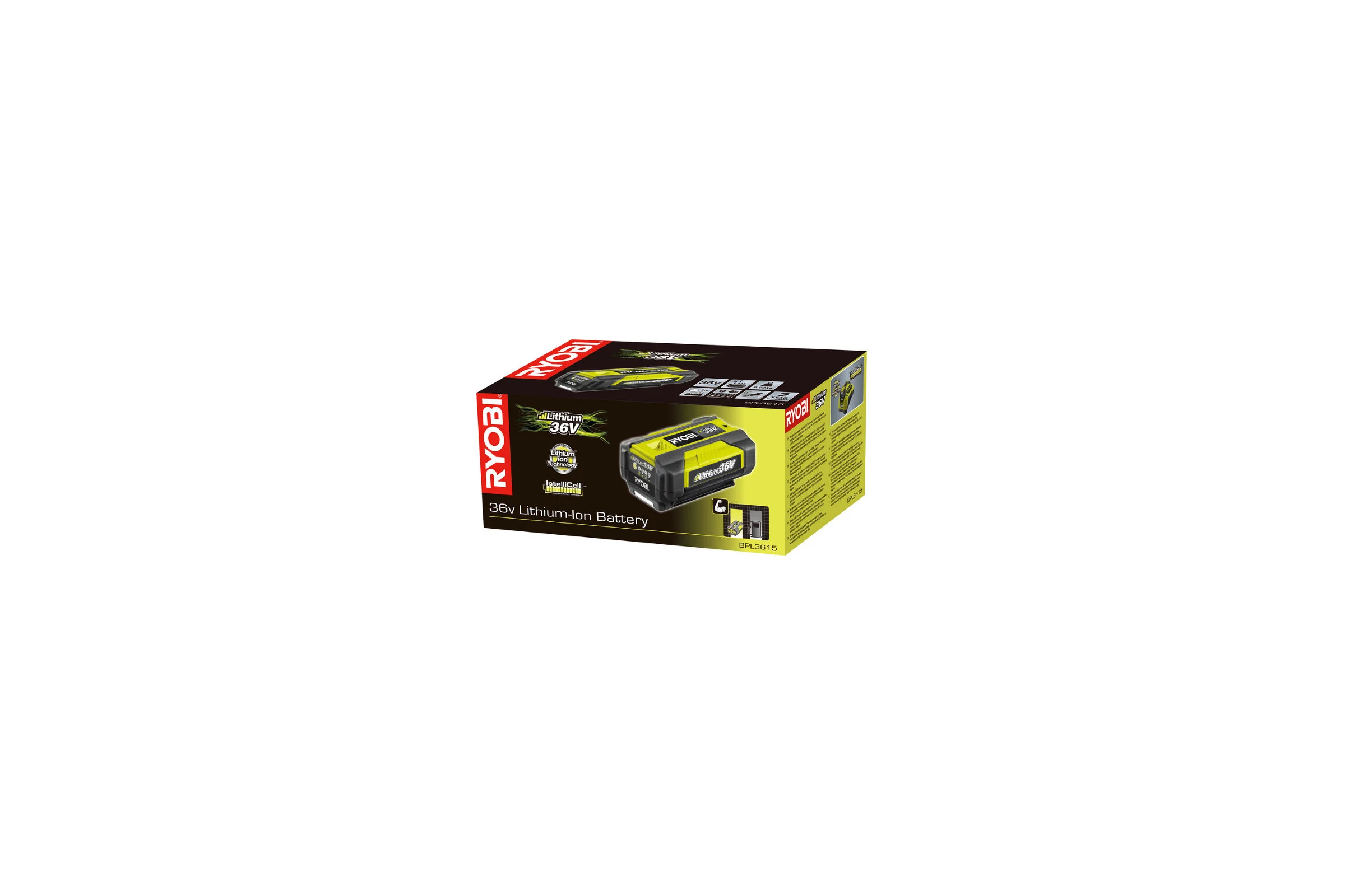 Аккумуляторная батарея (36 В; 1.5 A*ч; Li-Ion) Ryobi BPL3615 5133001875