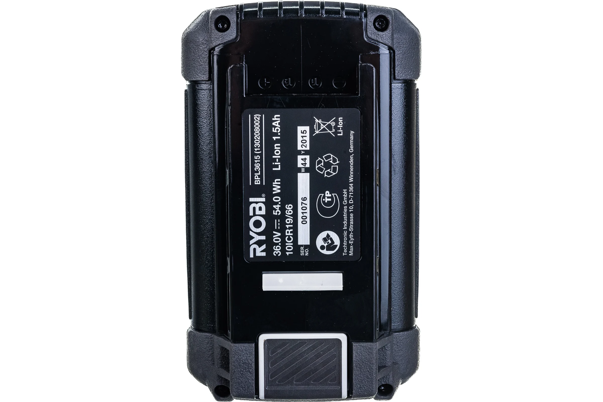 Аккумуляторная батарея (36 В; 1.5 A*ч; Li-Ion) Ryobi BPL3615 5133001875