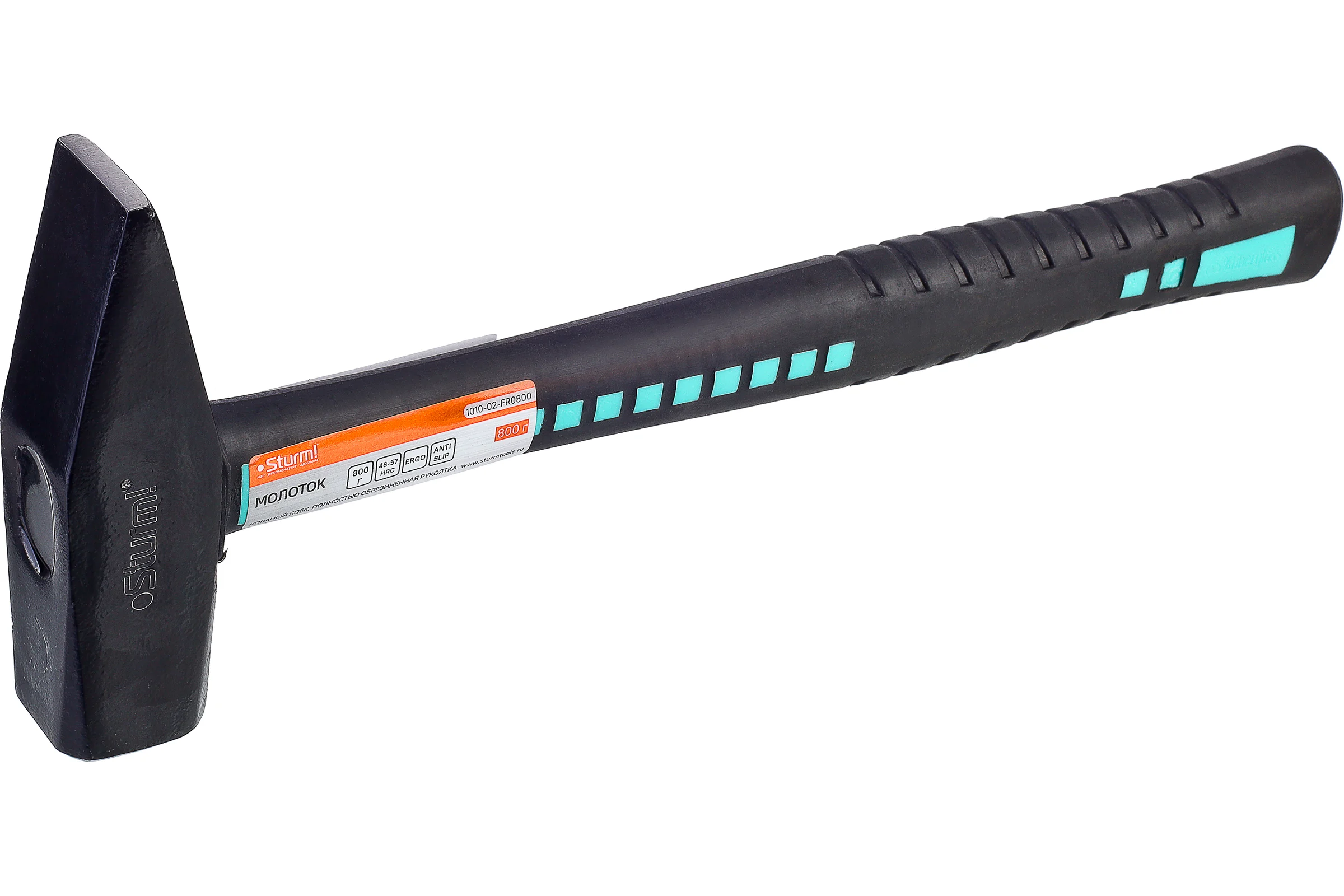 Молоток Sturm 800 г полностью обрезиненная рукоятка 1010-02-FR0800