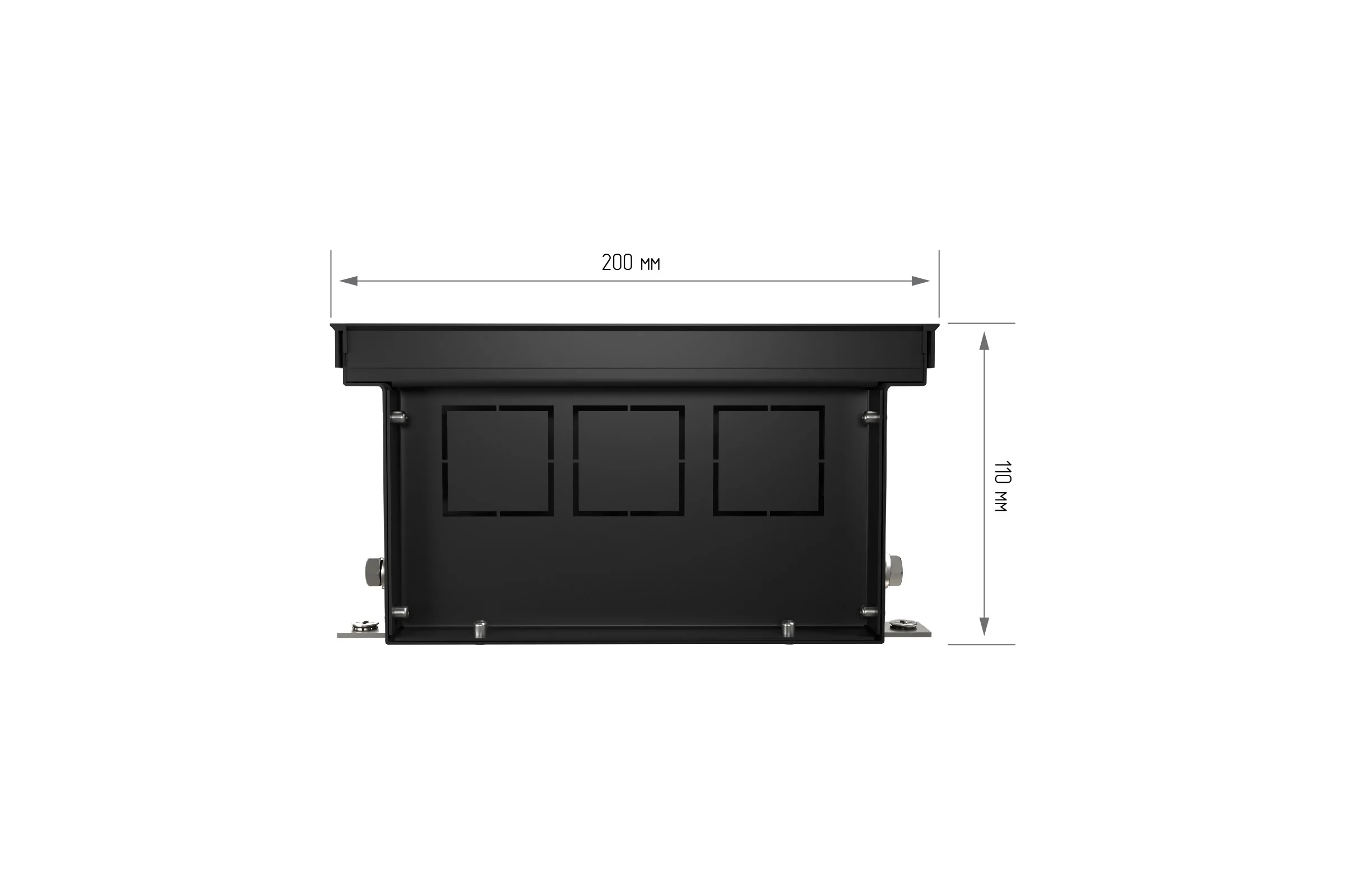 Внутрипольный конвектор ROYAL THERMO ATRIUM-110/200/1400-DG-U-NA НС-1477232