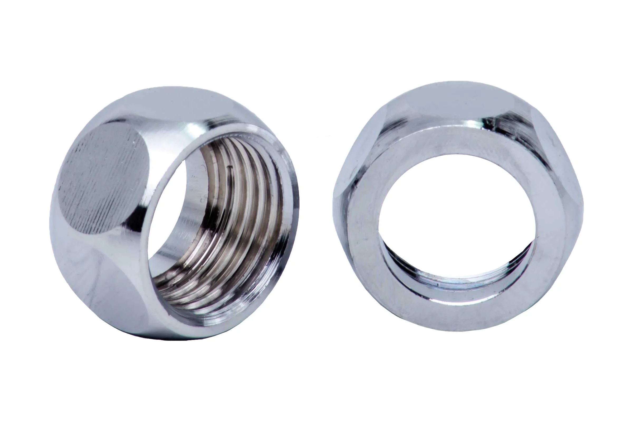 Комплект для вальцевания Kofulso 3/4" (2 гайки латунных, 2 прокладки резиновых, 2 стопорных кольца нерж.) КДВ 3/4"