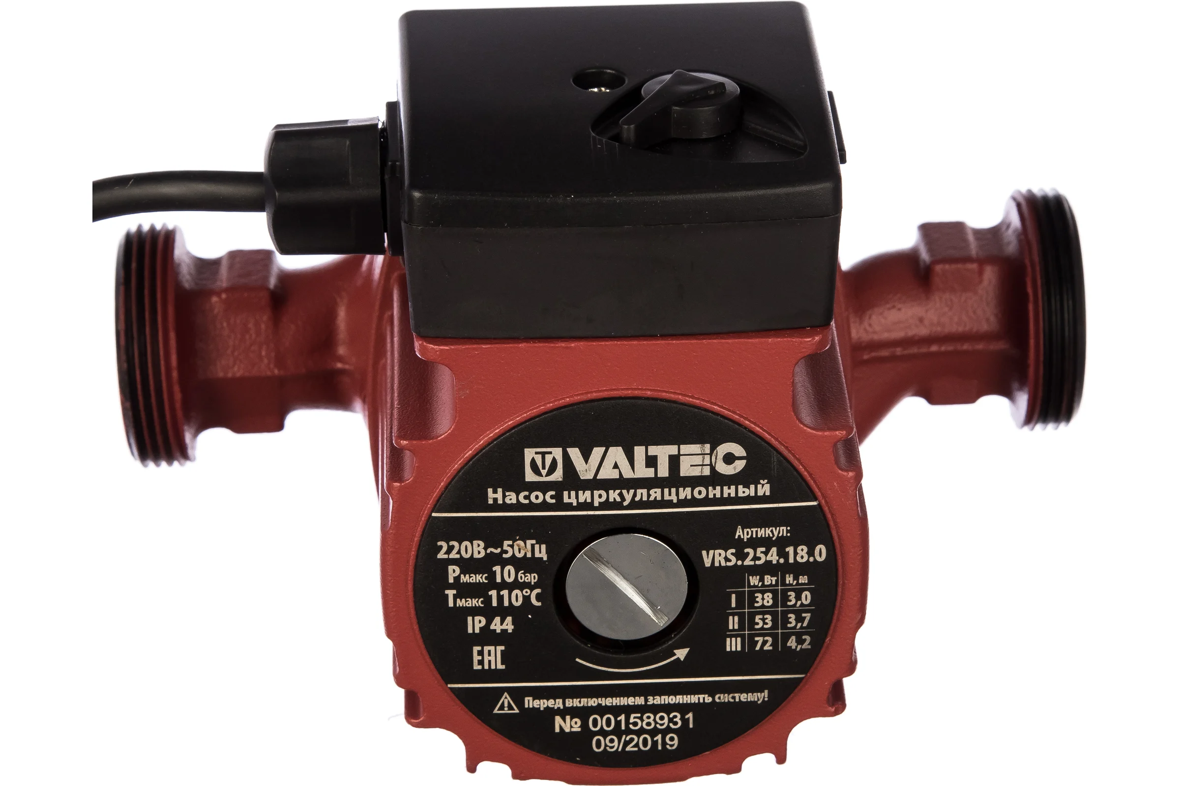Циркуляционный насос Valtec VRS 25/4-180 VRS.254.18.0