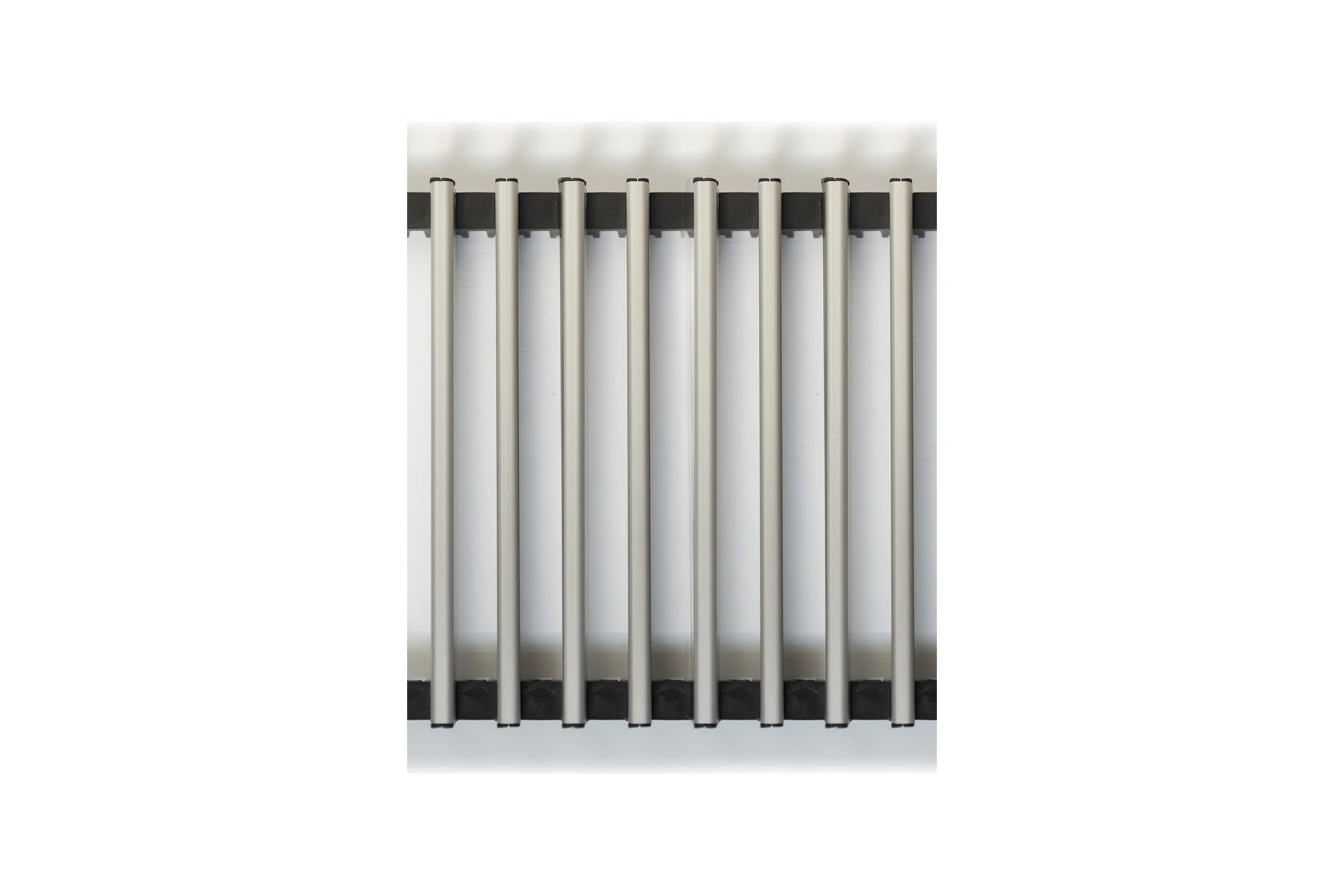 Внутрипольный конвектор KVZ с вентилятором с решеткой KVZ-Vent-230-80-2400-6V-UA/RRA-230-2400-A