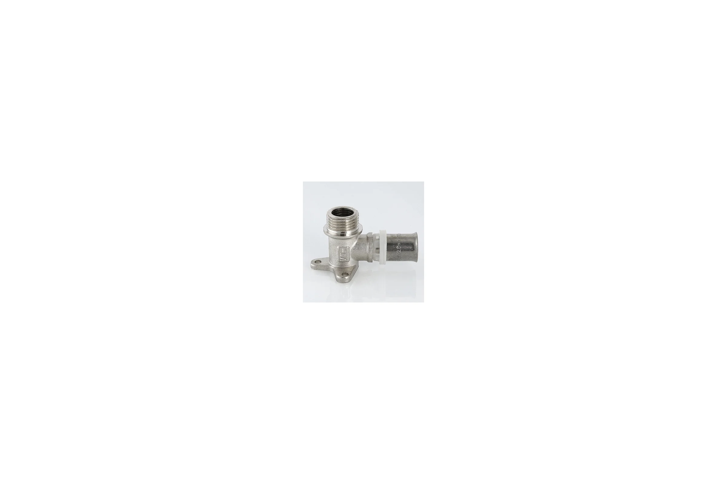 Водорозетка, пресс 16х1/2 нар. Valtec VTm.255.N.001604