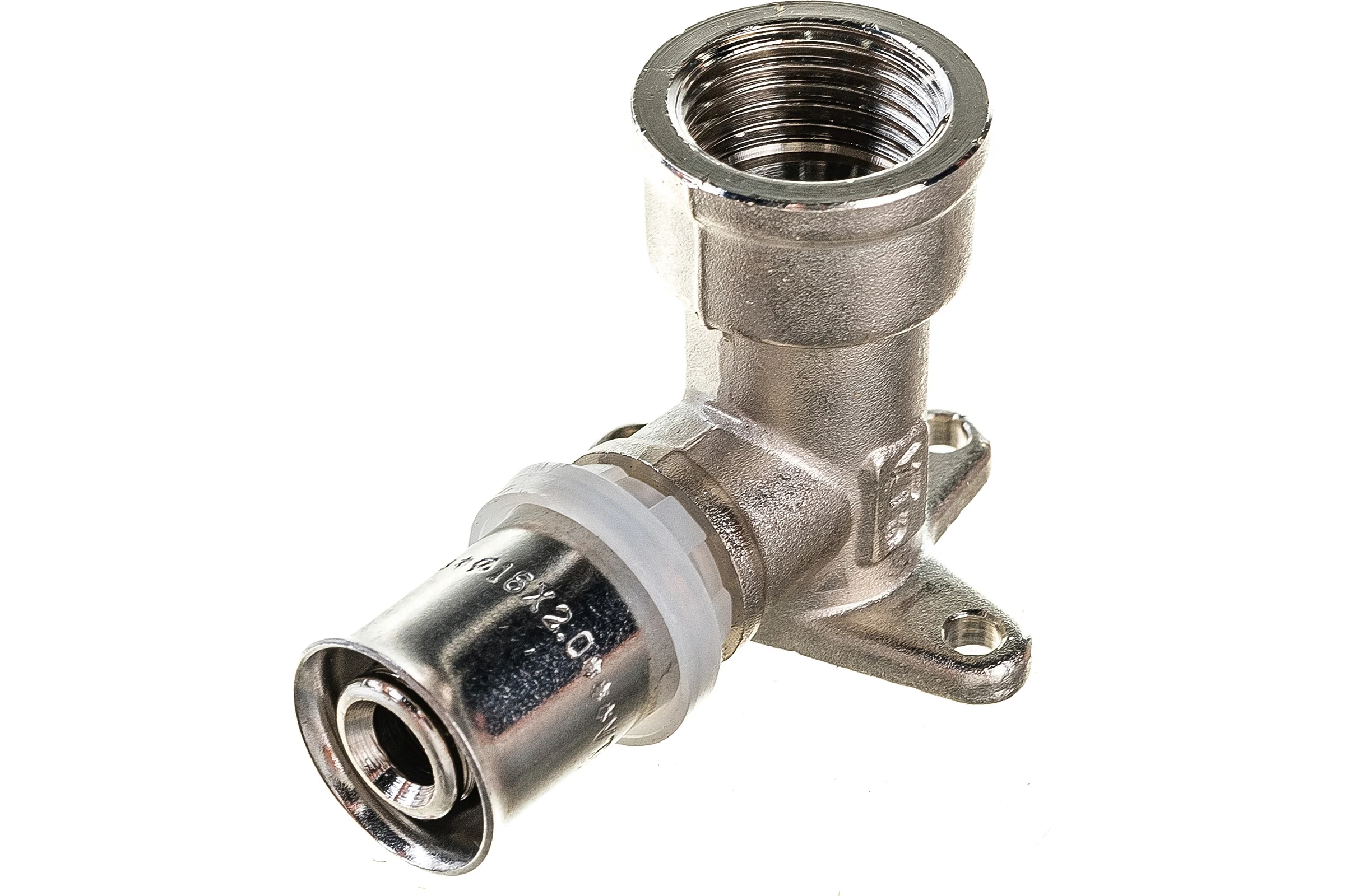 Удлиненная водорозетка, пресс 16х1/2 Valtec VTm.254H.N.001604