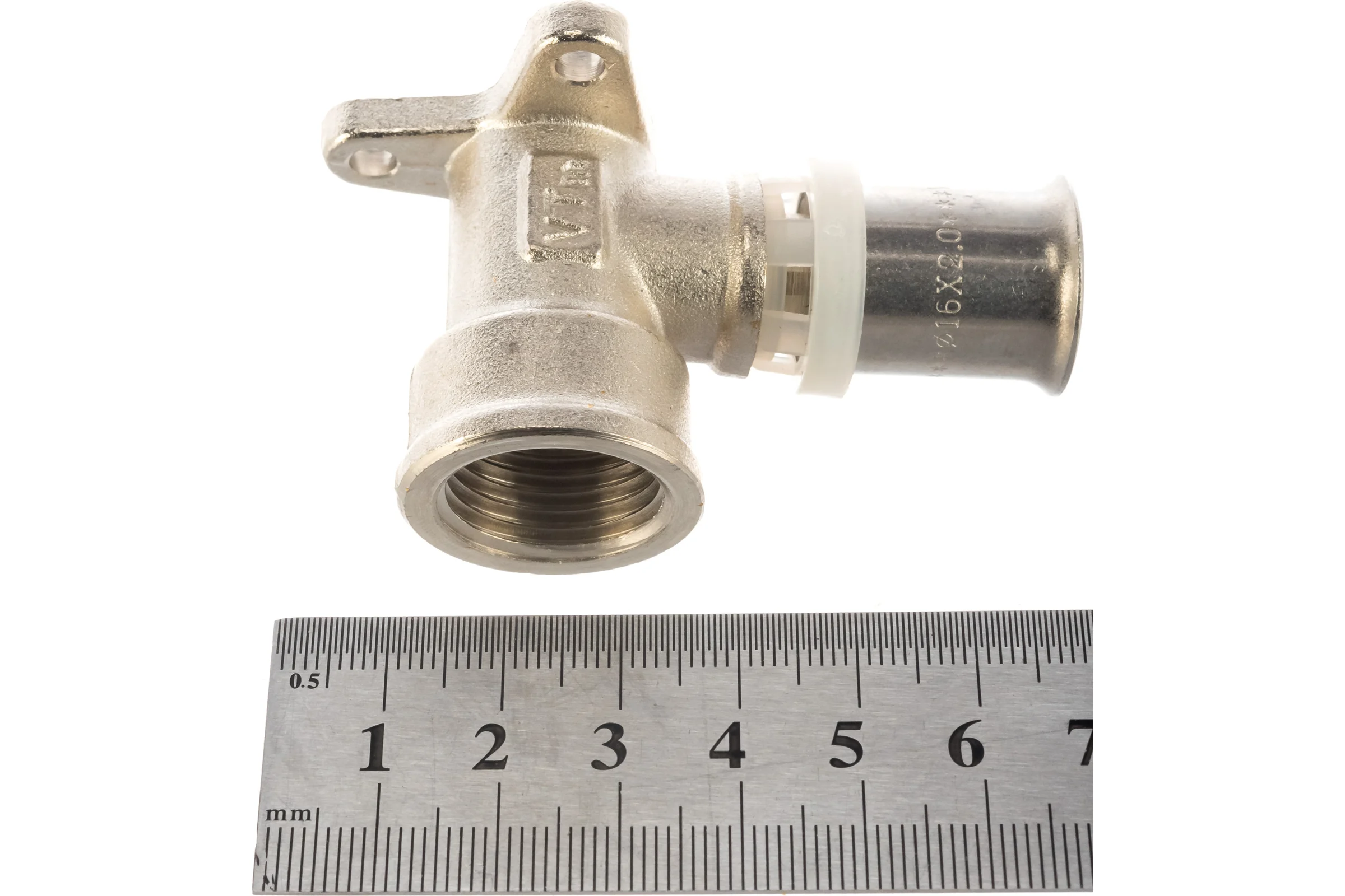 Водорозетка, пресс 16х1/2 Valtec VTm.254.N.001604