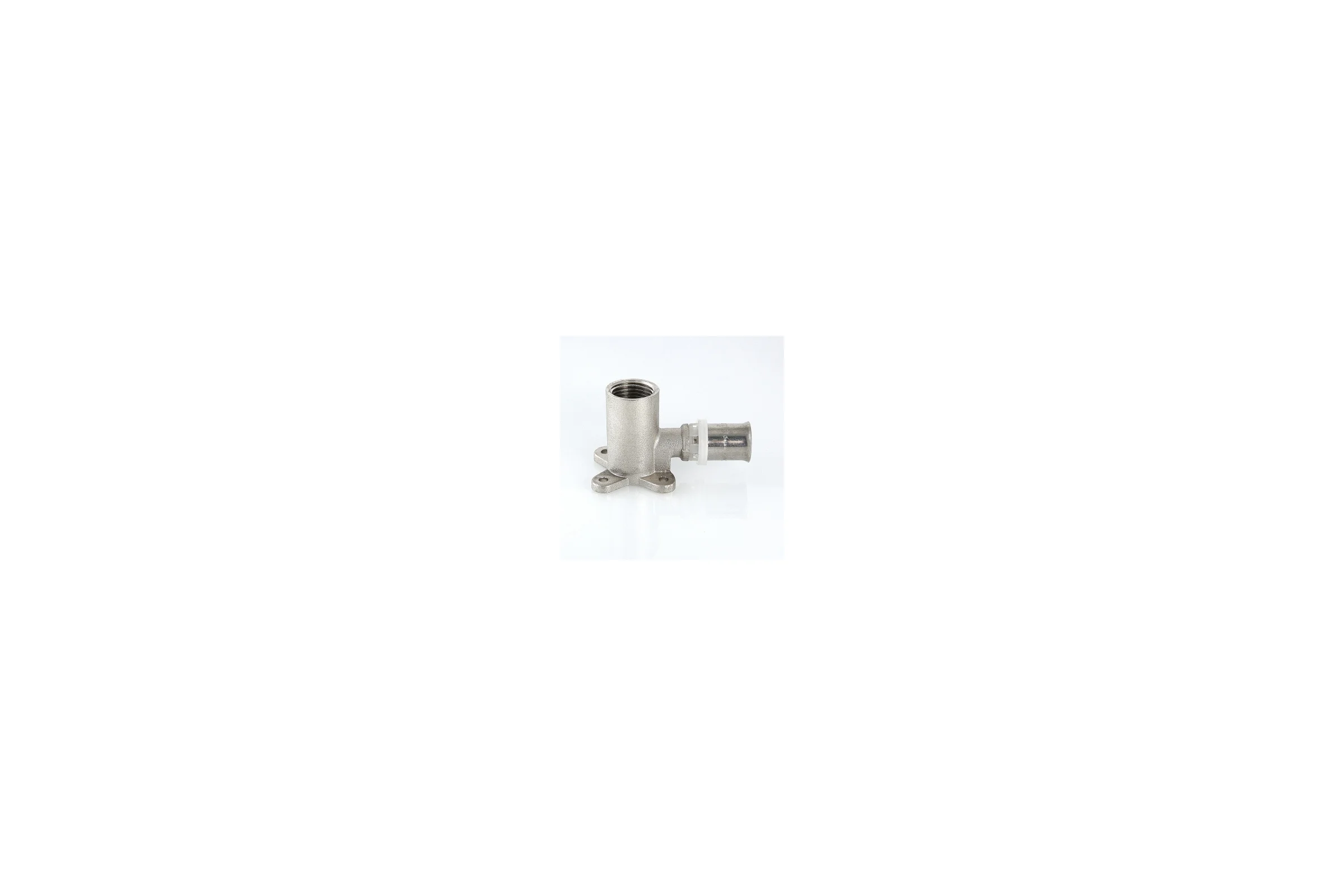 Проходная водорозетка, пресс 16х1/2 Valtec VTm.234.N.160416